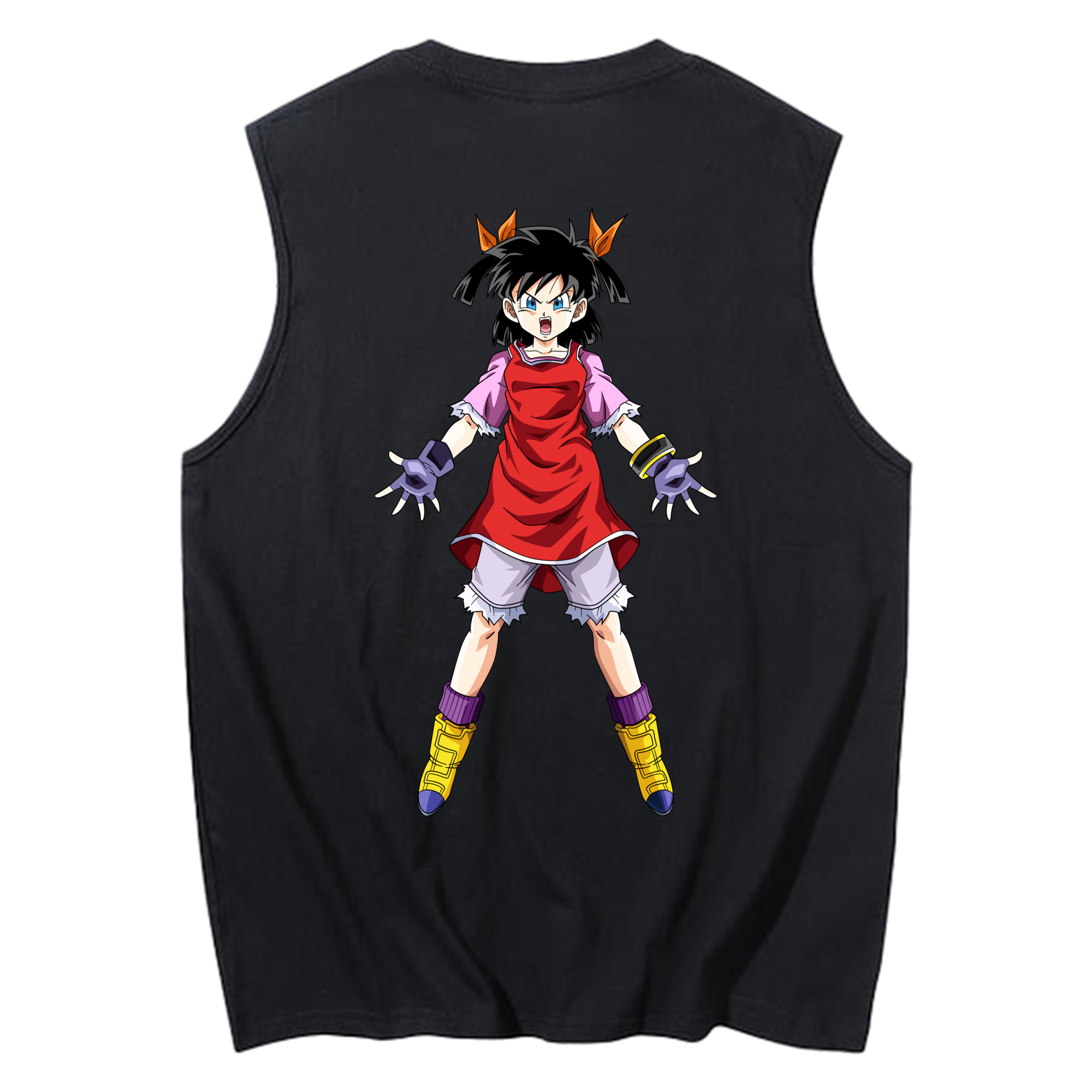 （画像用） ドラゴンボール パン DRAGON BALL Pan コットン100％タンクトップ（背面プリント）