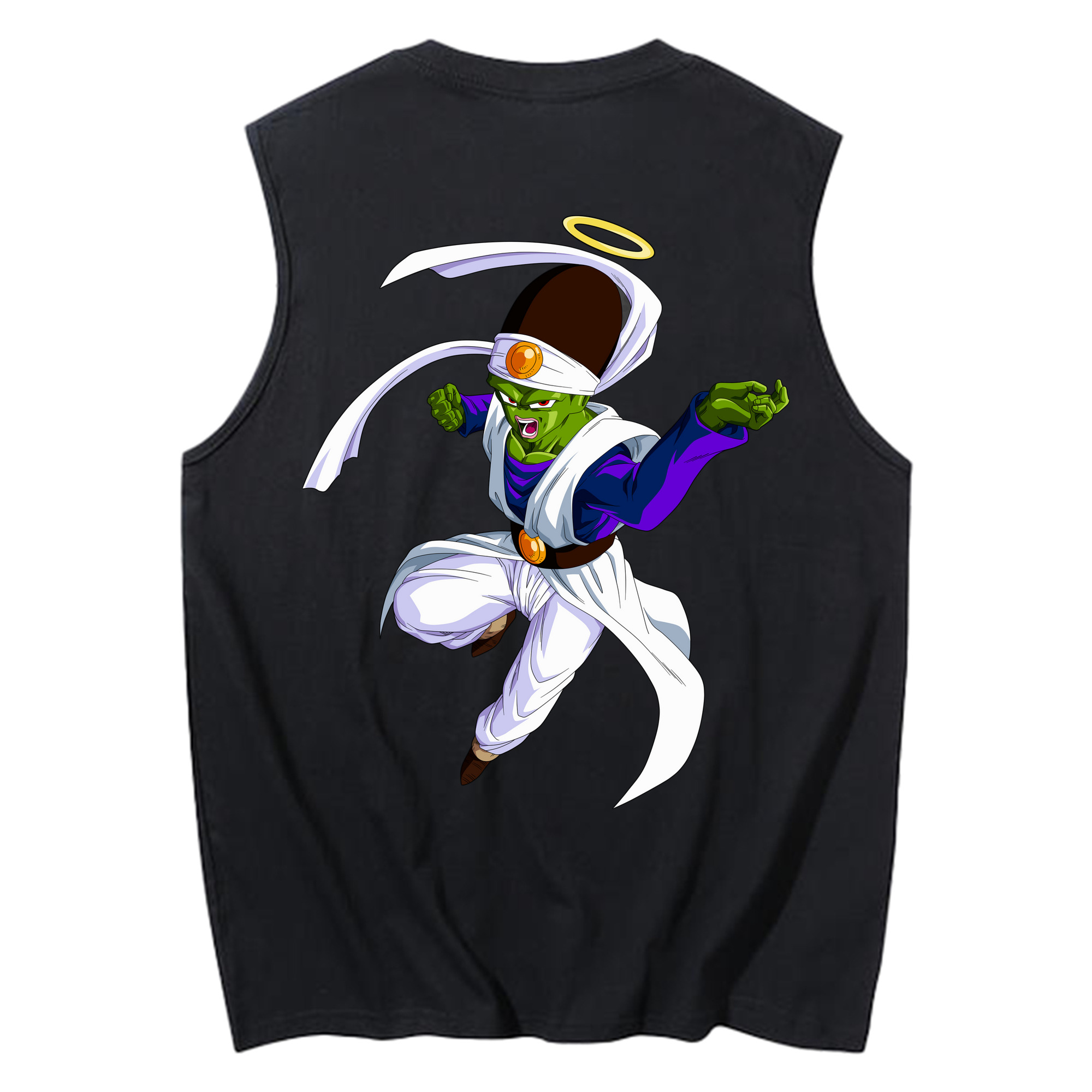 （画像用） ドラゴンボール パイクーハン DRAGON BALL Pikkon コットン100％タンクトップ（背面プリント）
