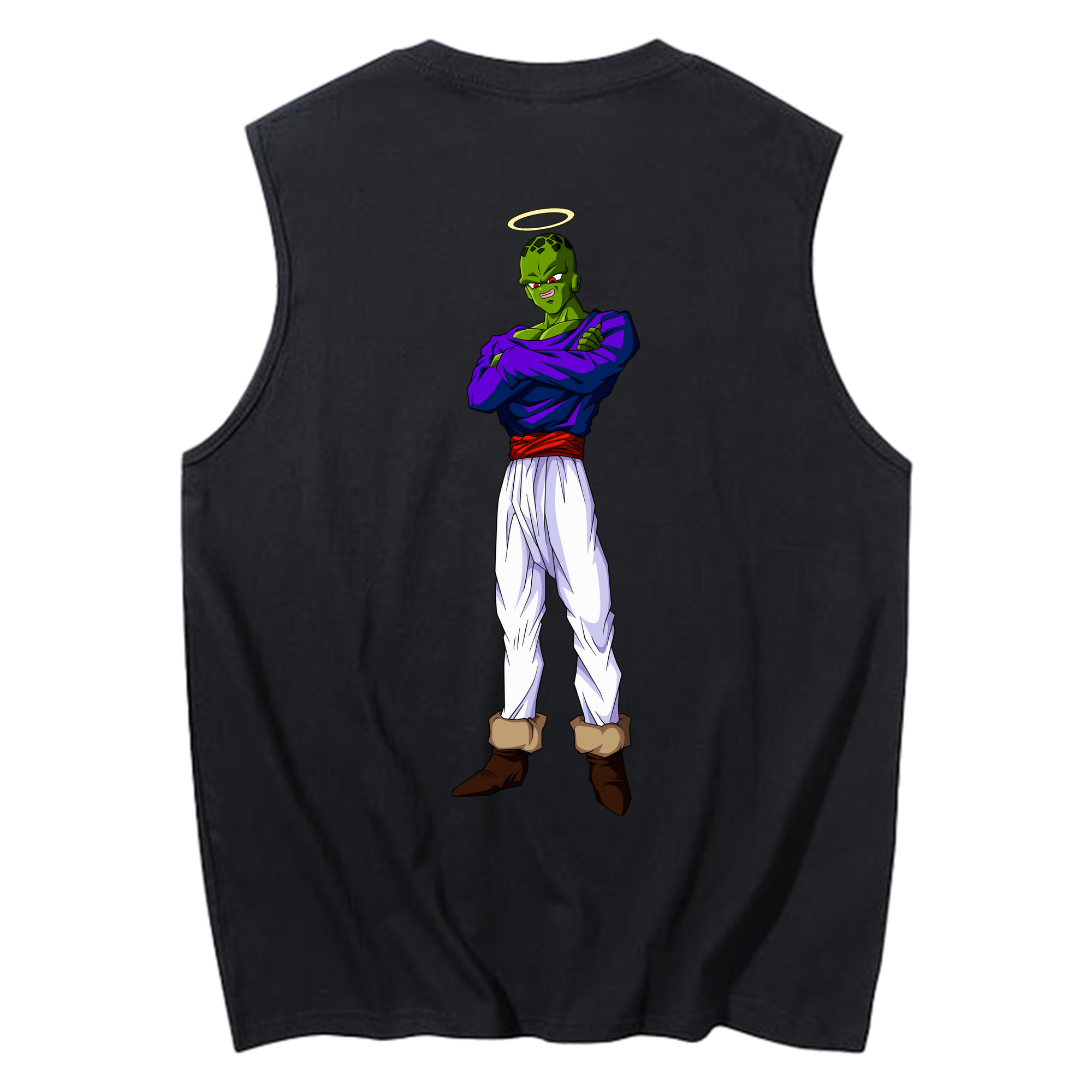 （画像用） ドラゴンボール パイクーハン DRAGON BALL Pikkon コットン100％タンクトップ（背面プリント）