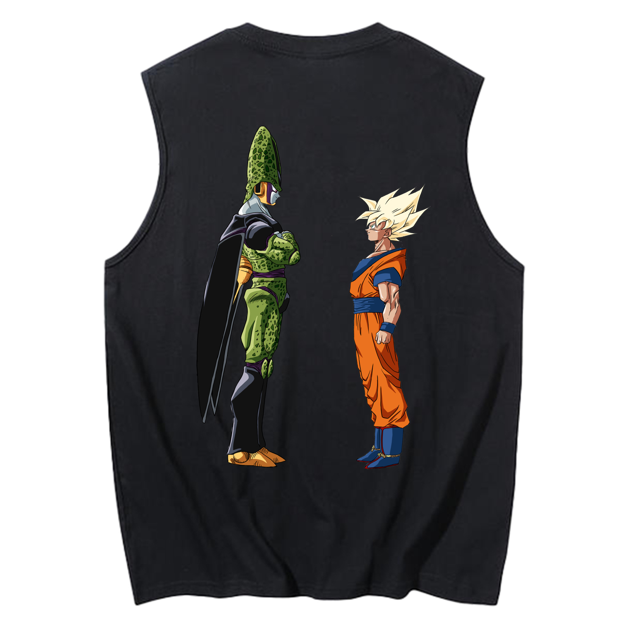 （画像用） ドラゴンボール DRAGON BALL コットン100％タンクトップ（背面プリント）