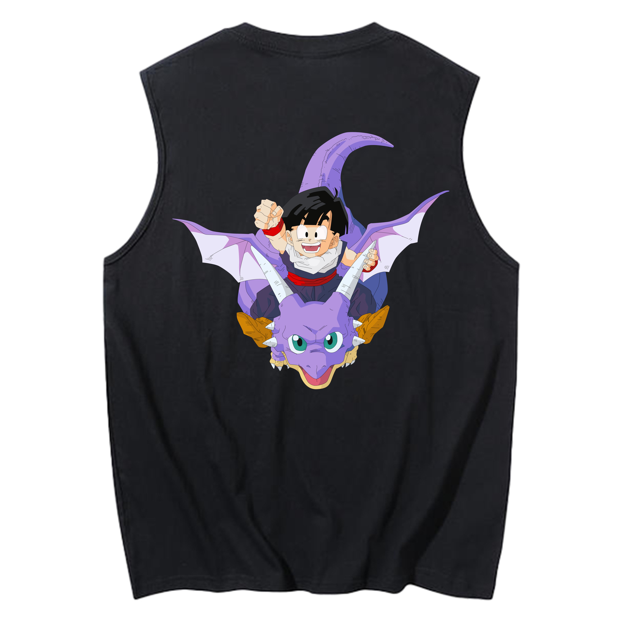 （画像用） ドラゴンボール DRAGON BALL コットン100％タンクトップ（背面プリント）