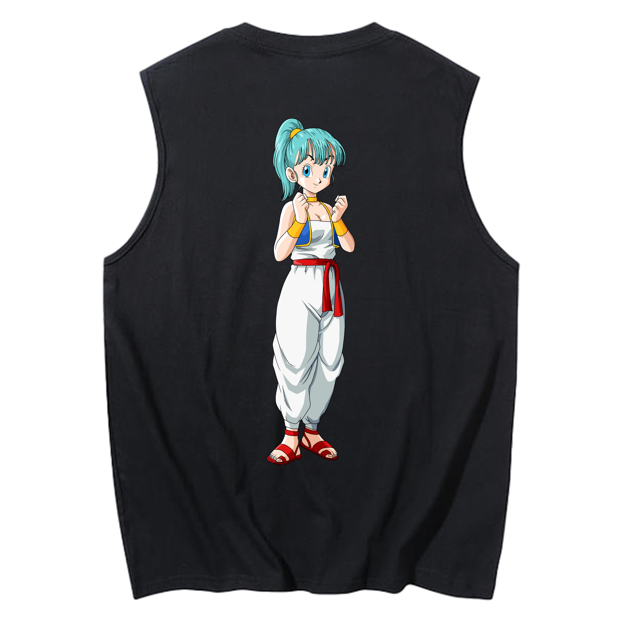 （画像用） ドラゴンボール DRAGON BALL コットン100％タンクトップ（背面プリント）