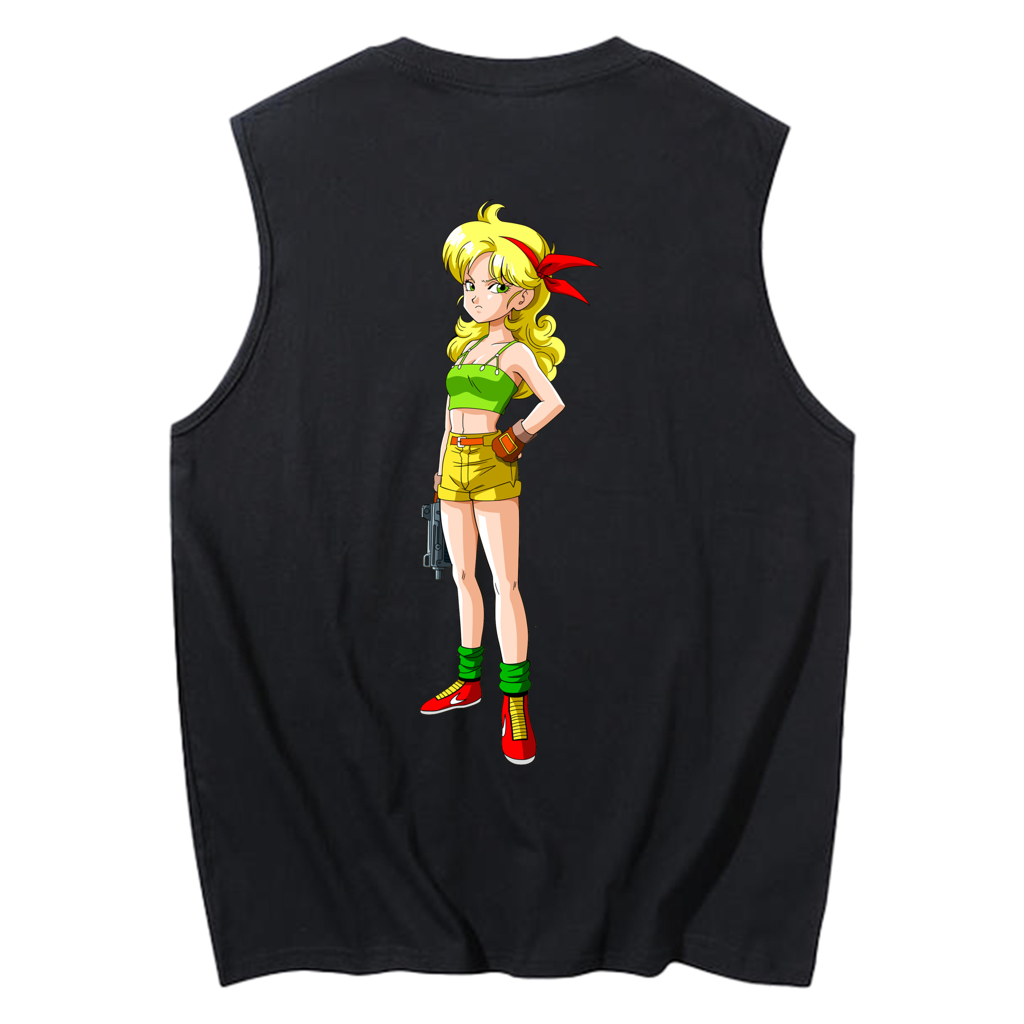 （画像用） ドラゴンボール DRAGON BALL コットン100％タンクトップ（背面プリント）
