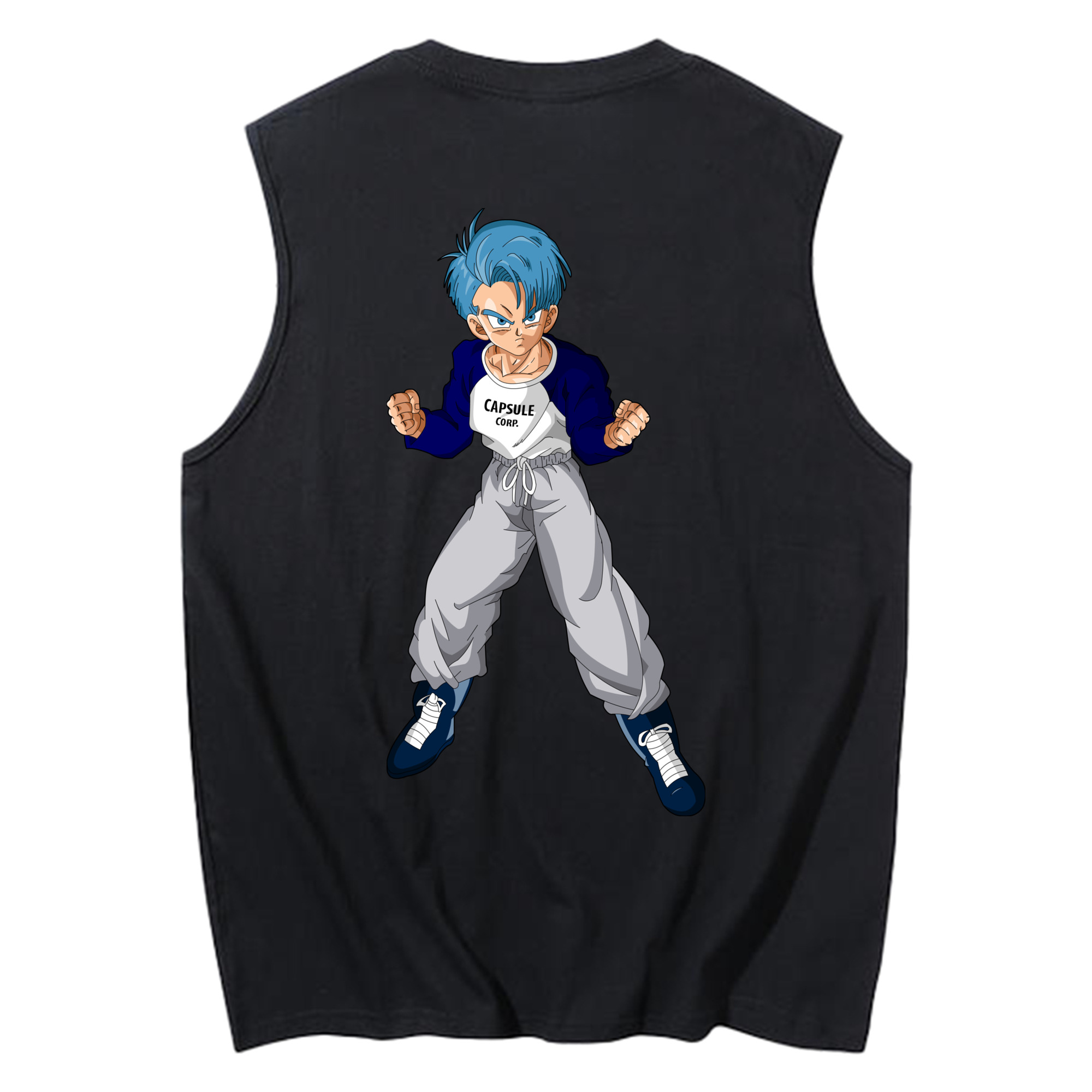 （画像用） ドラゴンボール DRAGON BALL コットン100％タンクトップ（背面プリント）