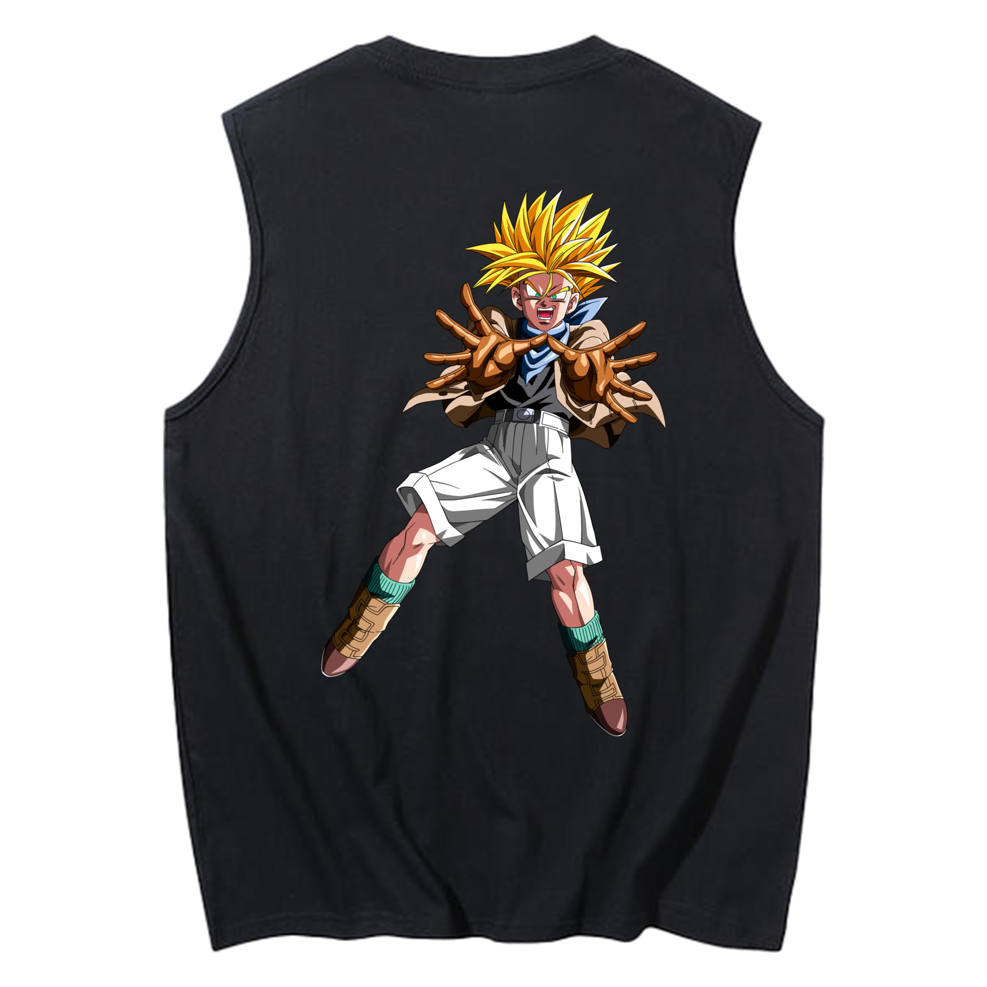 （画像用） ドラゴンボール DRAGON BALL コットン100％タンクトップ（背面プリント）