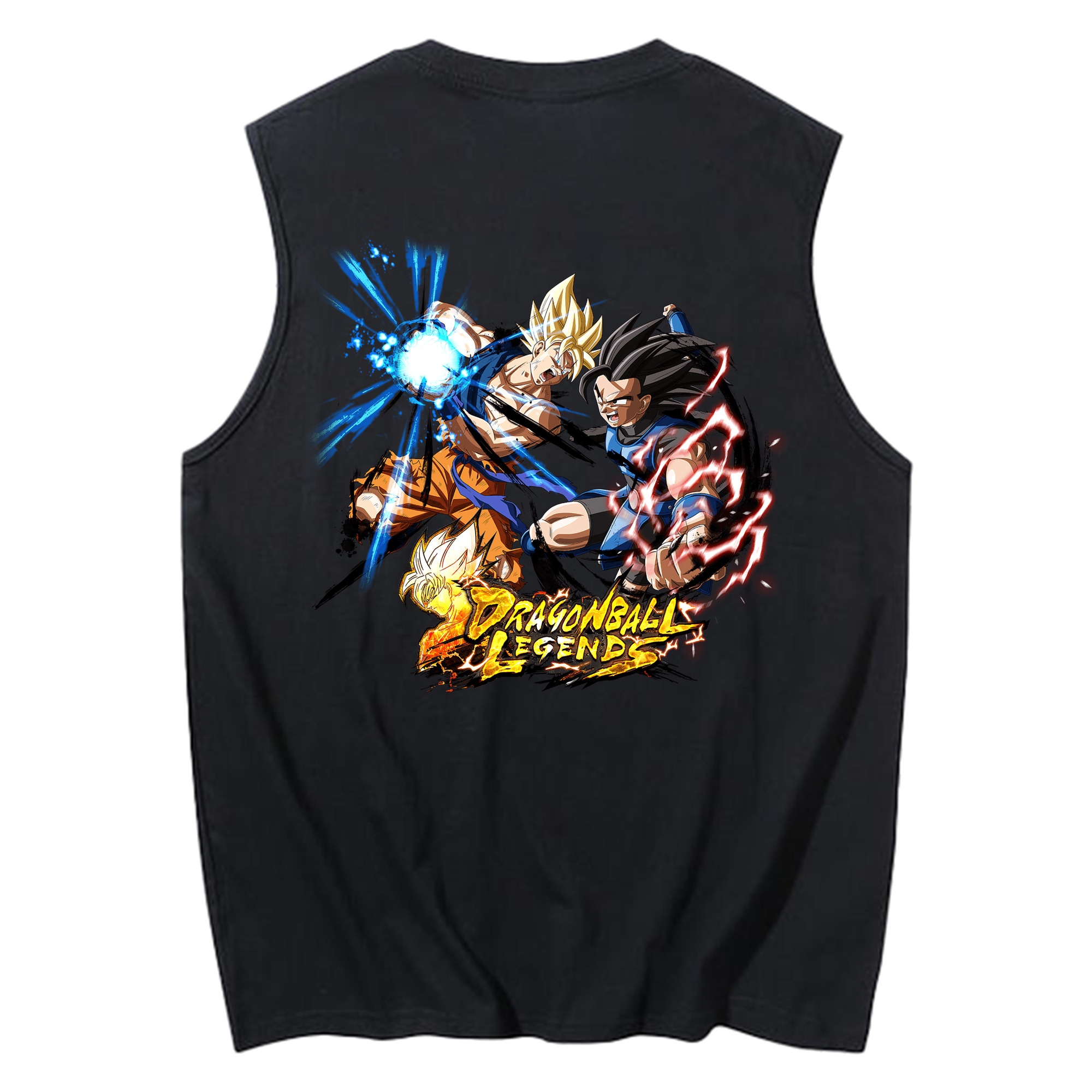 （画像用） ドラゴンボール DRAGON BALL コットン100％タンクトップ（背面プリント）