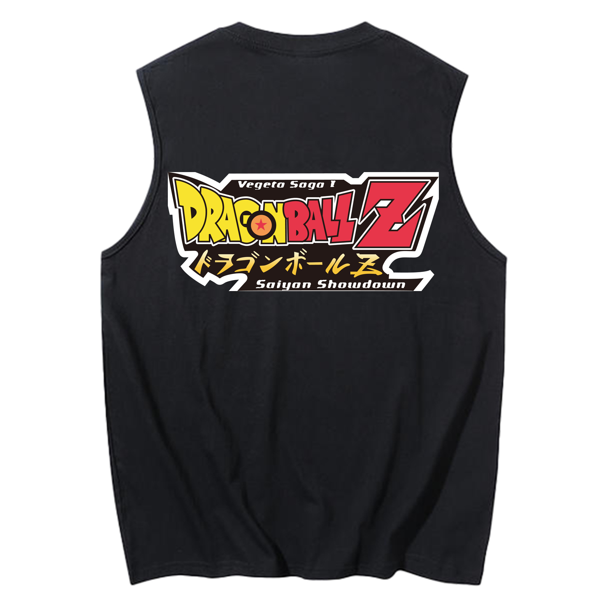 （画像用） ドラゴンボール DRAGON BALL コットン100％タンクトップ（背面プリント）