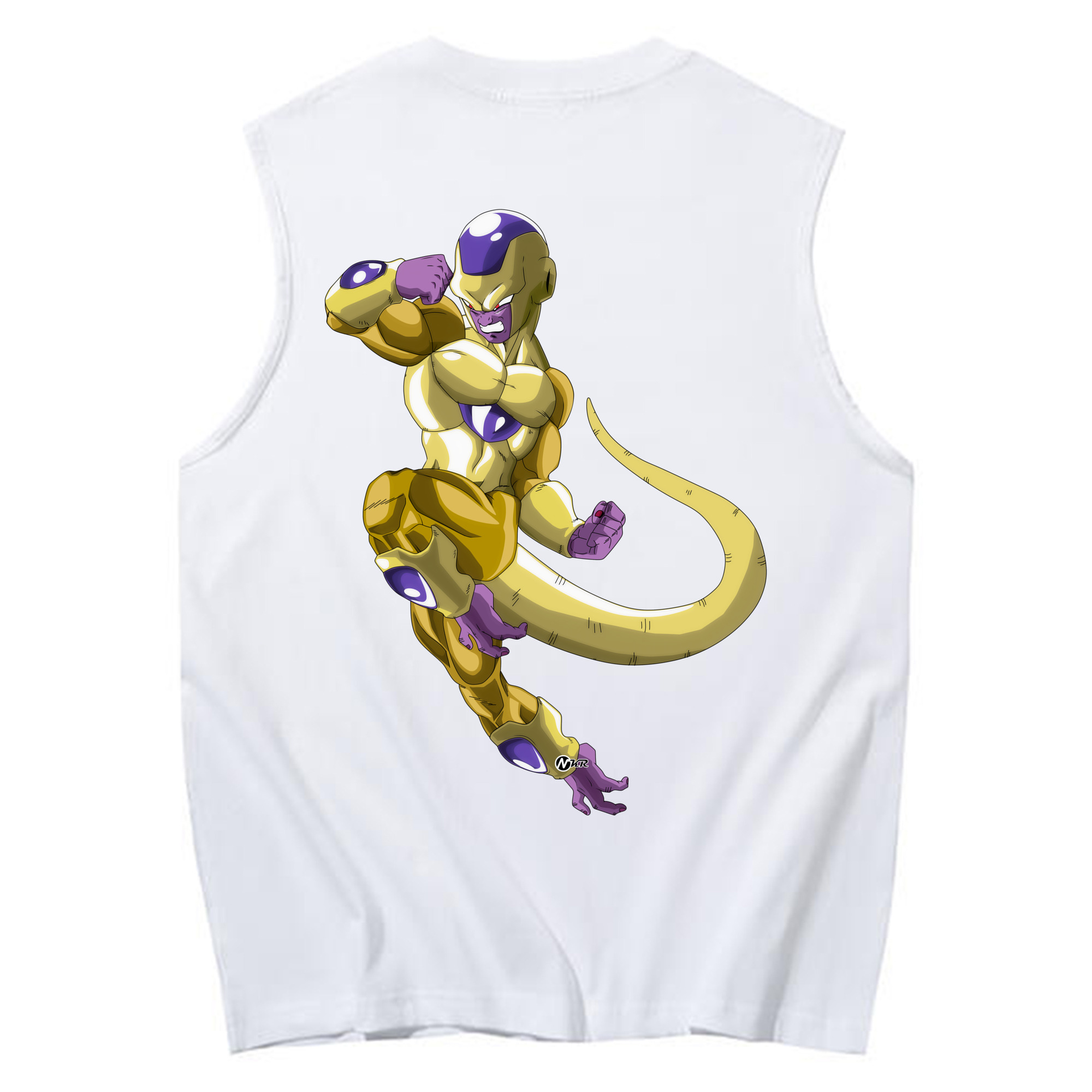 （画像用） ドラゴンボール フリーザ DRAGON BALL Frieza コットン100％タンクトップ（背面プリント）
