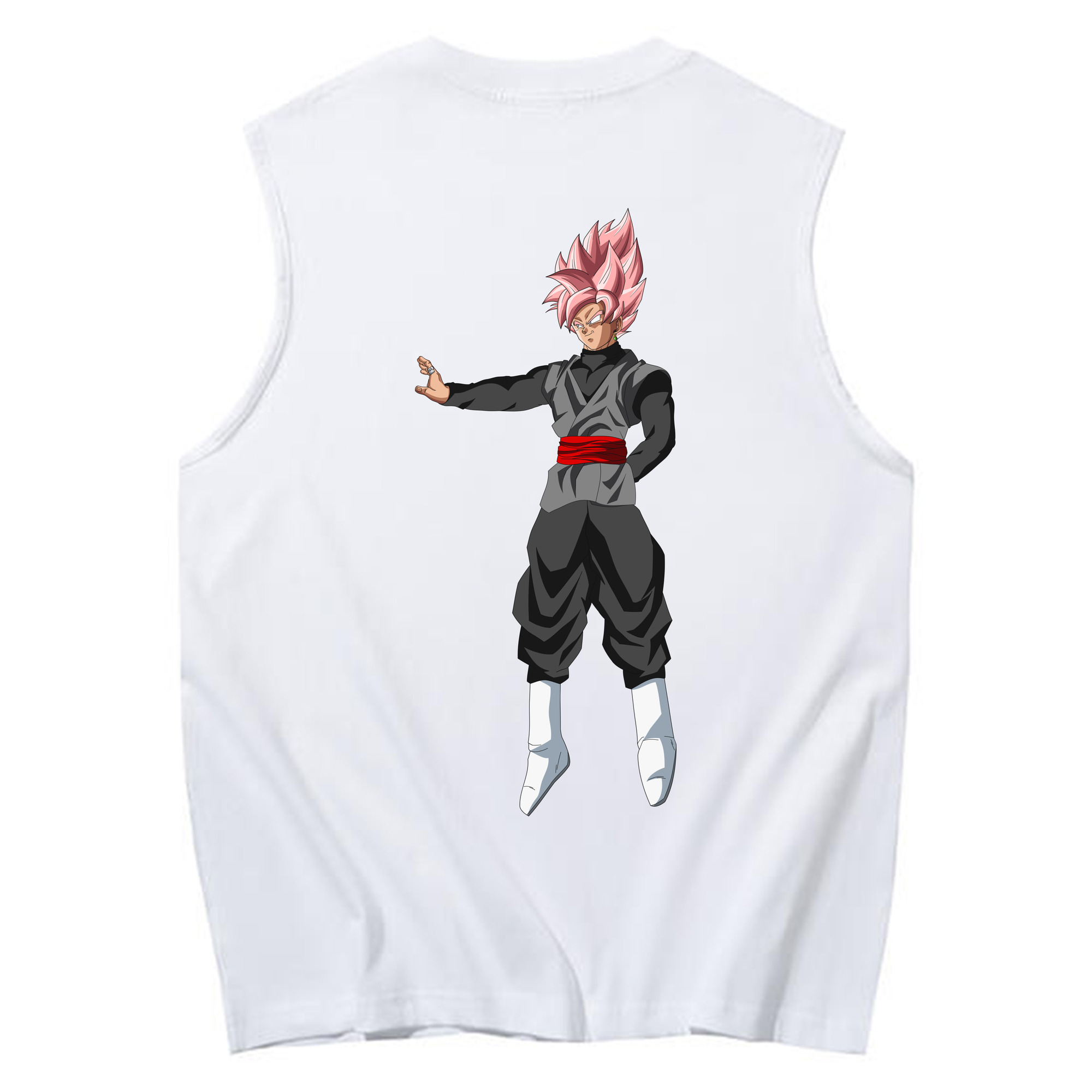 （画像用） ドラゴンボール ベジット DRAGON BALL Vegetto コットン100％タンクトップ（背面プリント）