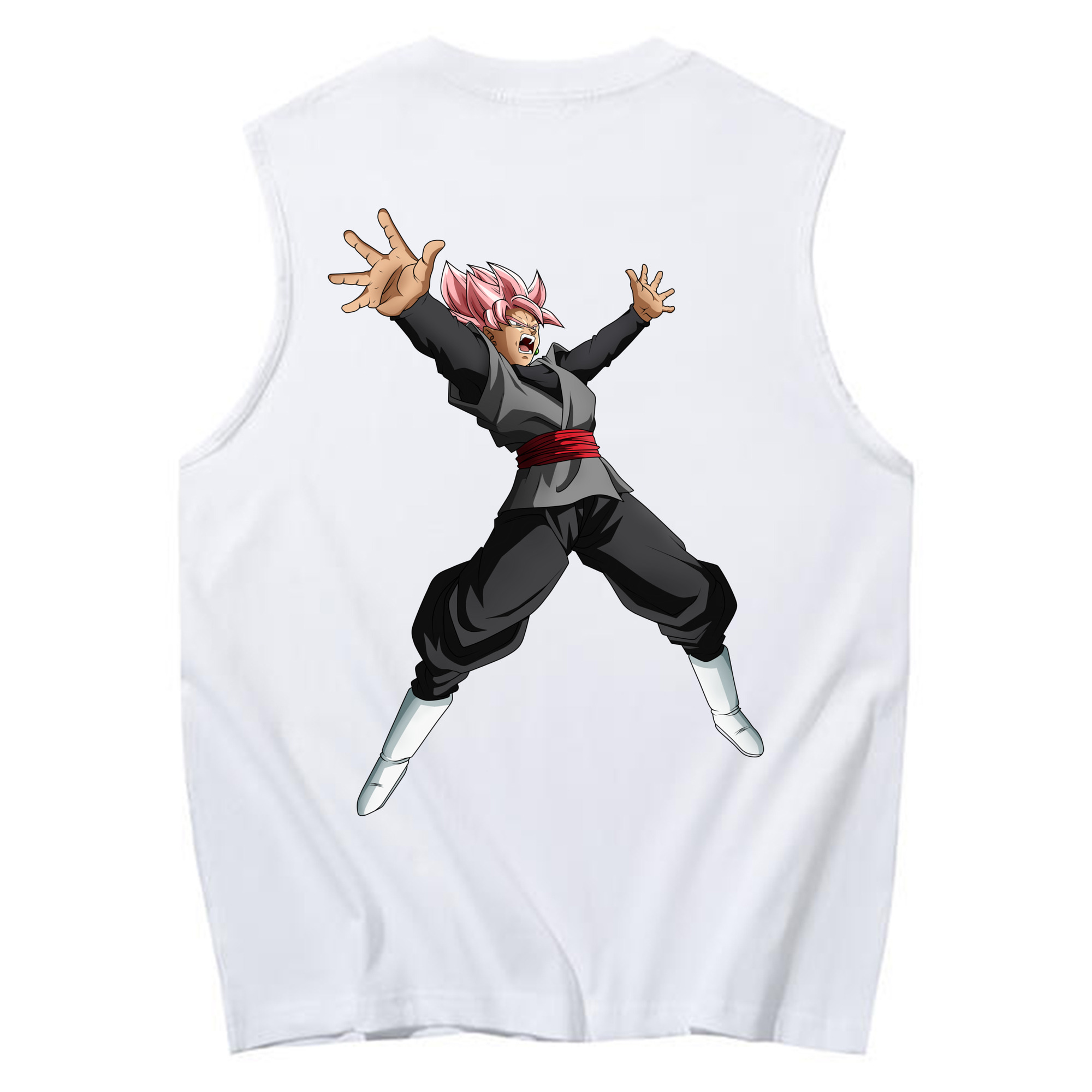（画像用） ドラゴンボール ベジット DRAGON BALL Vegetto コットン100％タンクトップ（背面プリント）