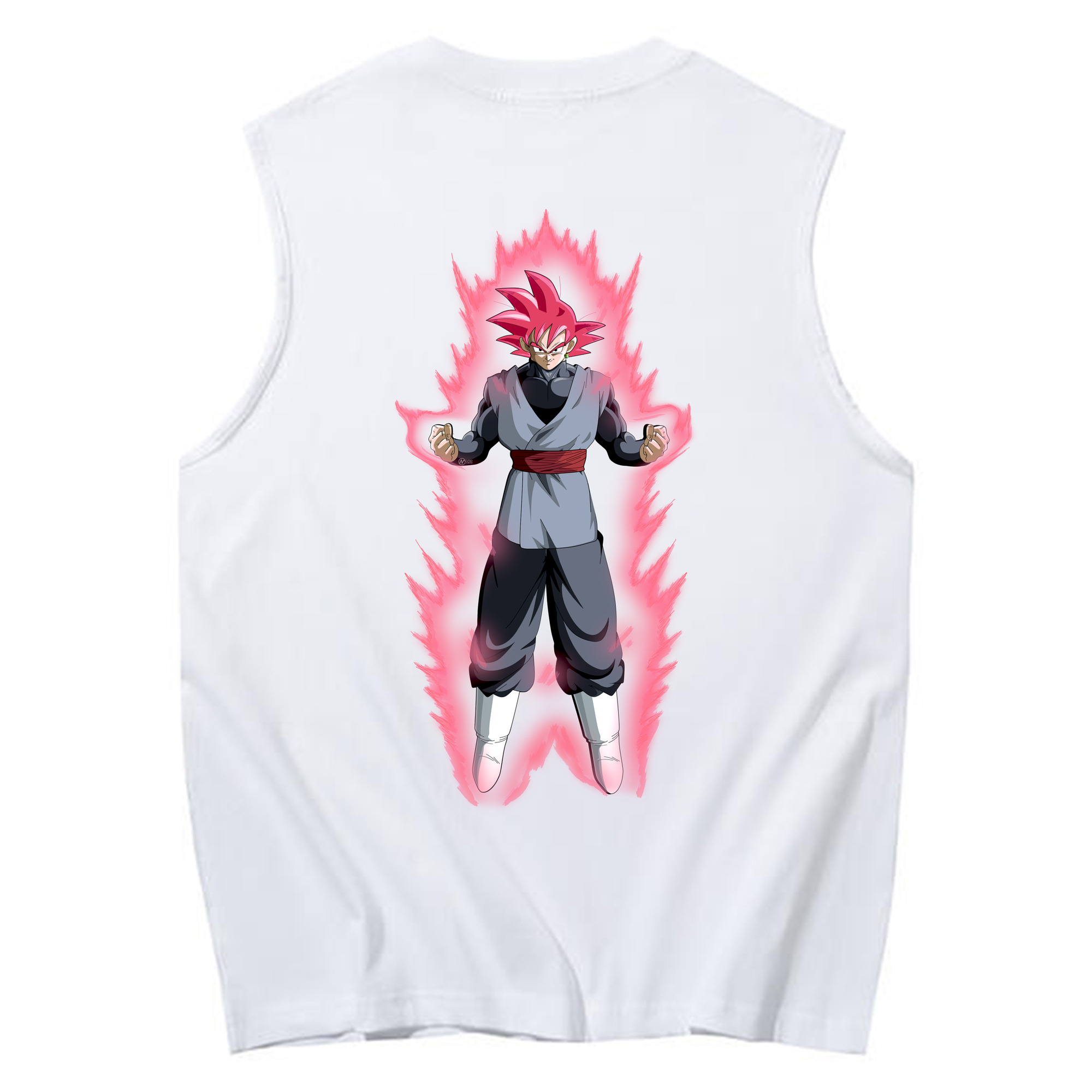 （画像用） ドラゴンボール ベジット DRAGON BALL Vegetto コットン100％タンクトップ（背面プリント）