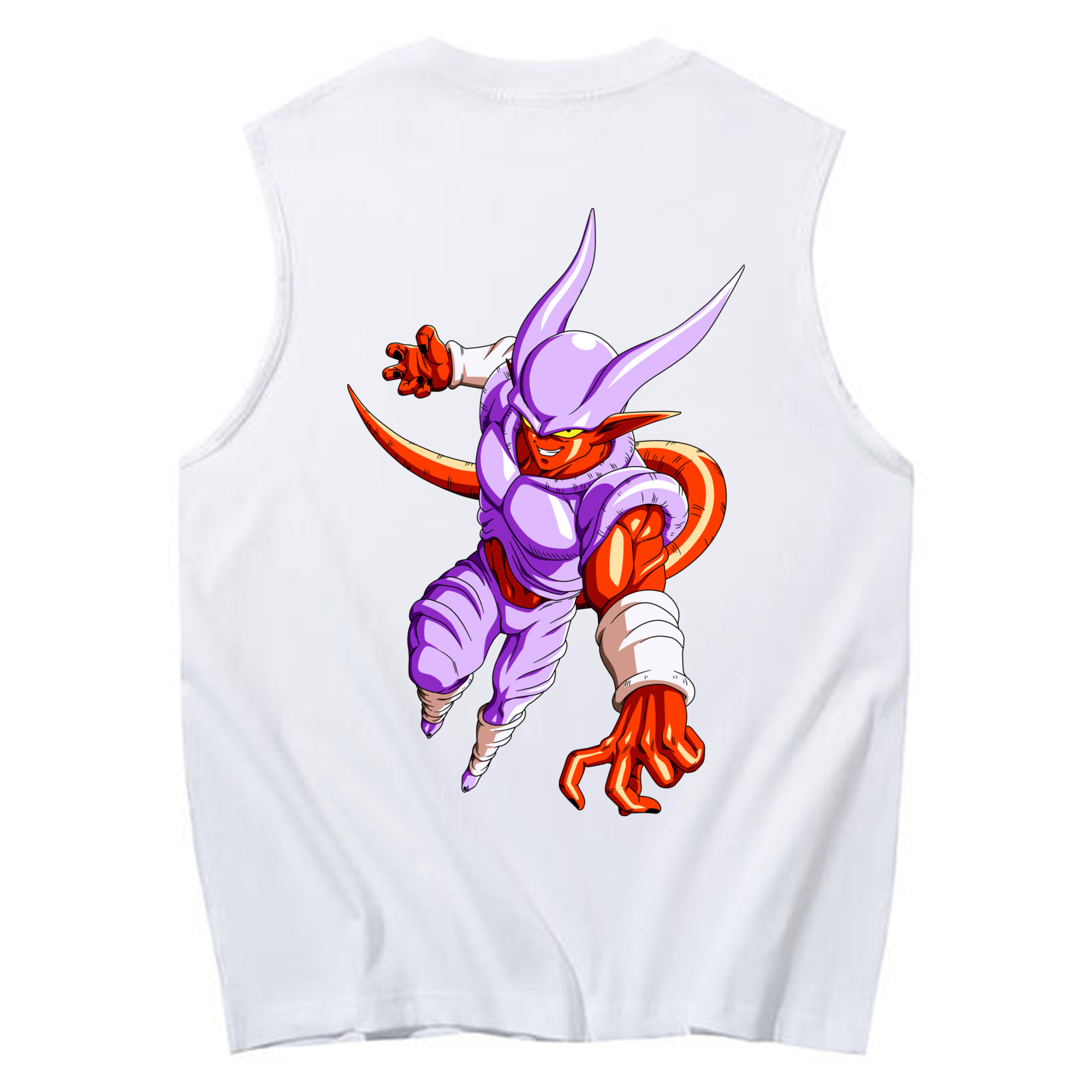 （画像用） ドラゴンボール ジャネンバ DRAGON BALL Janemba コットン100％タンクトップ（背面プリント）