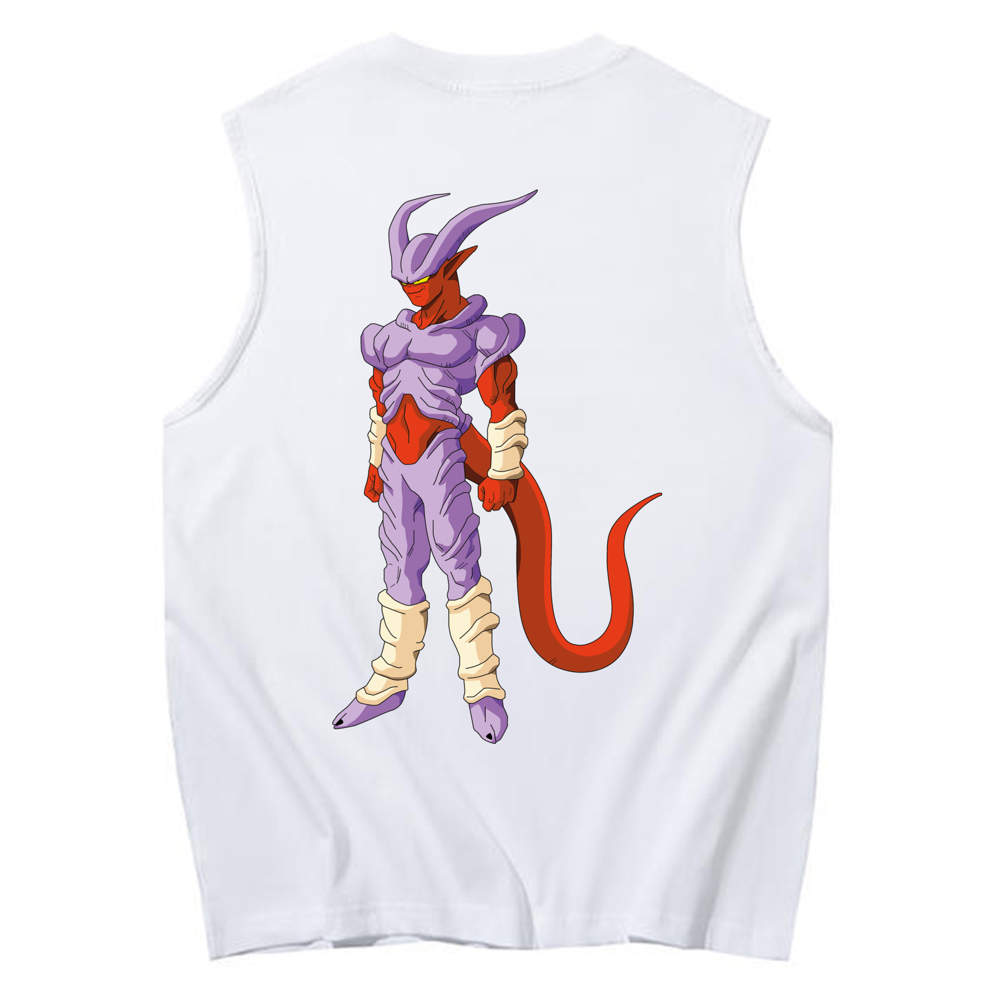 （画像用） ドラゴンボール ジャネンバ DRAGON BALL Janemba コットン100％タンクトップ（背面プリント）