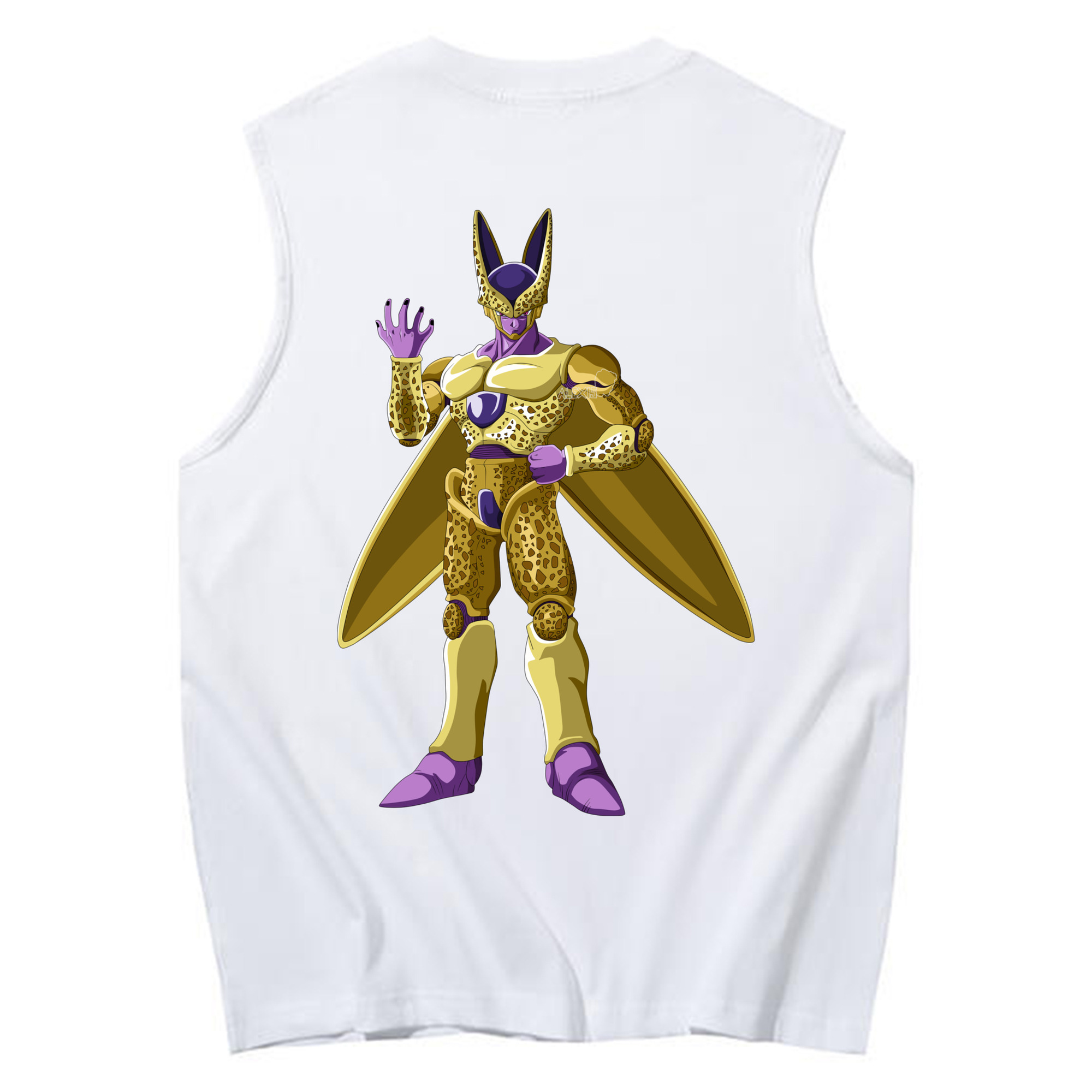（画像用） ドラゴンボール セル DRAGON BALL Cell コットン100％タンクトップ（背面プリント）