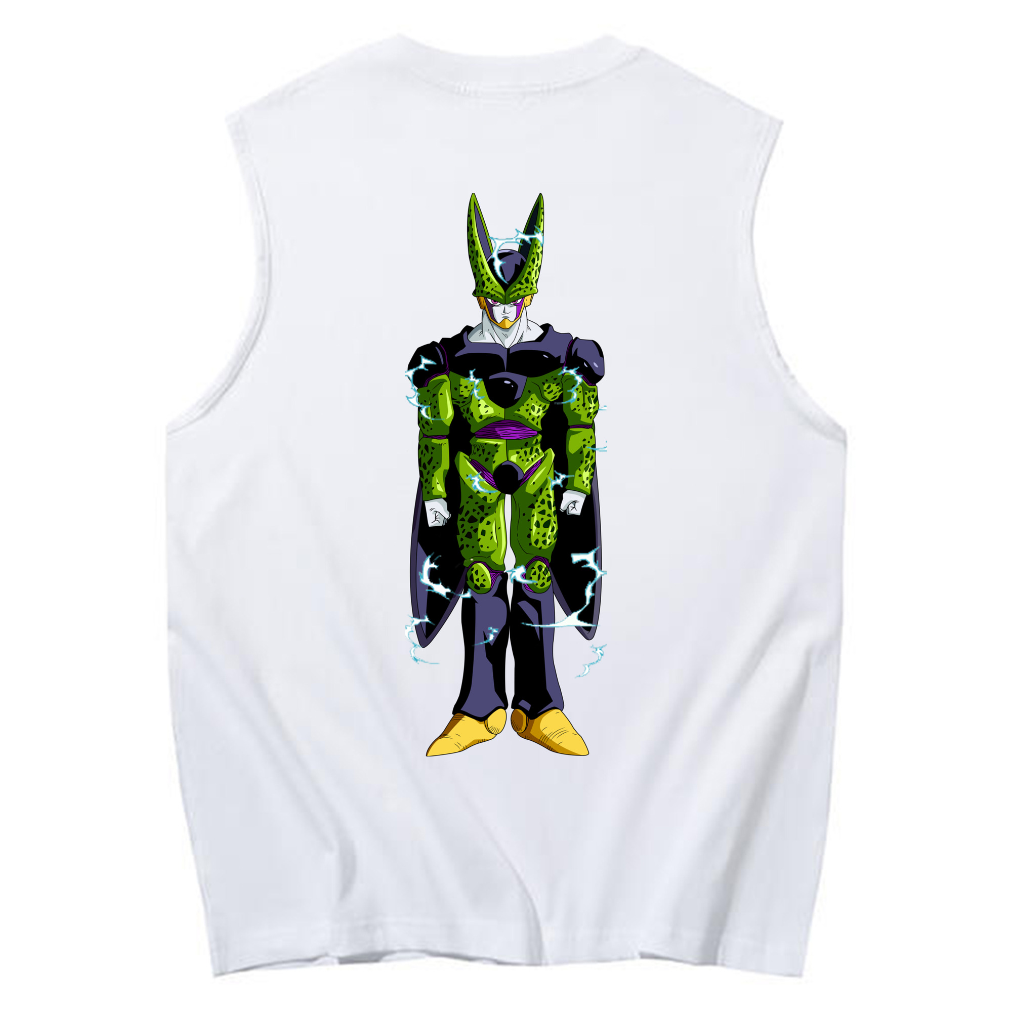 （画像用） ドラゴンボール セル DRAGON BALL Cell コットン100％タンクトップ（背面プリント）