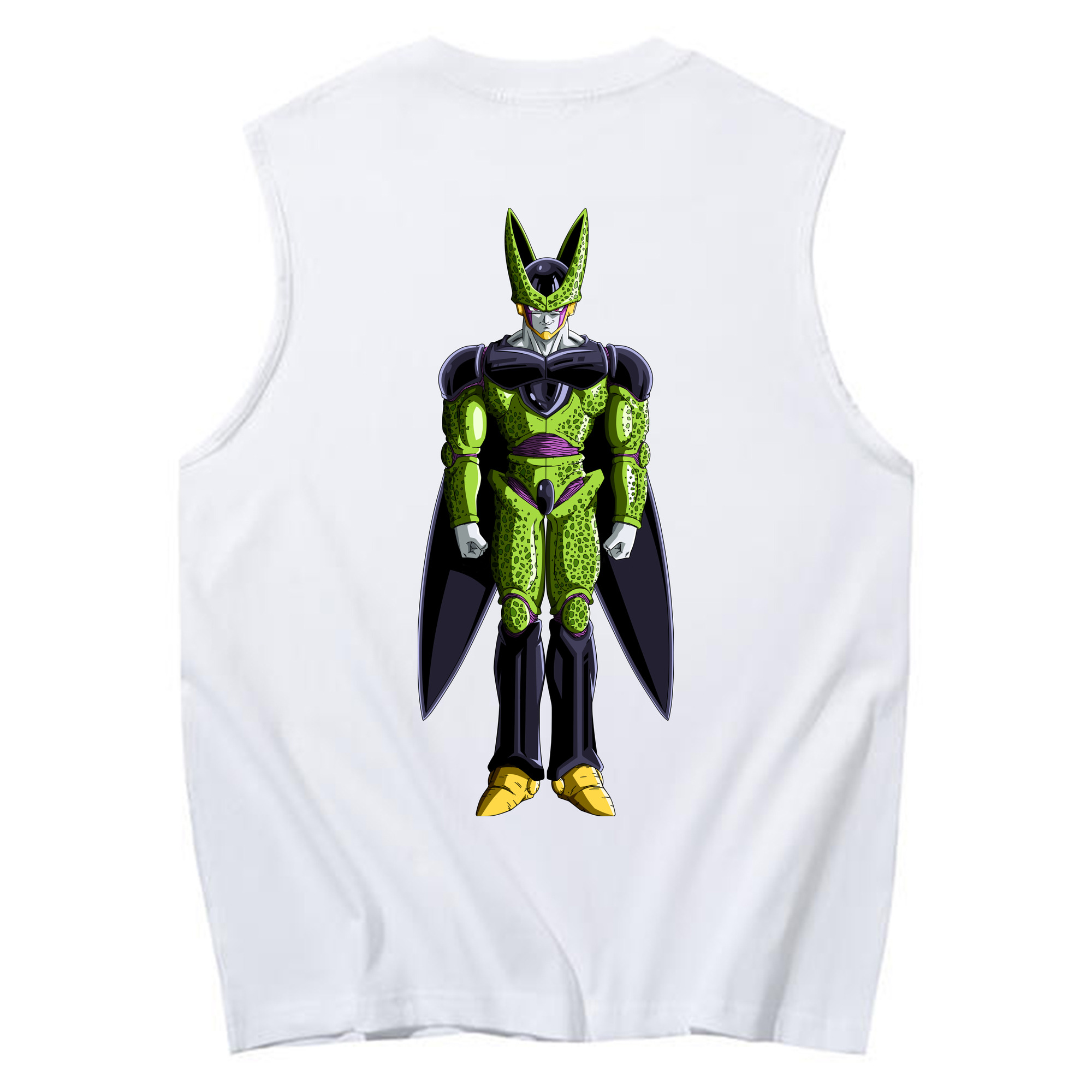 （画像用） ドラゴンボール セル DRAGON BALL Cell コットン100％タンクトップ（背面プリント）