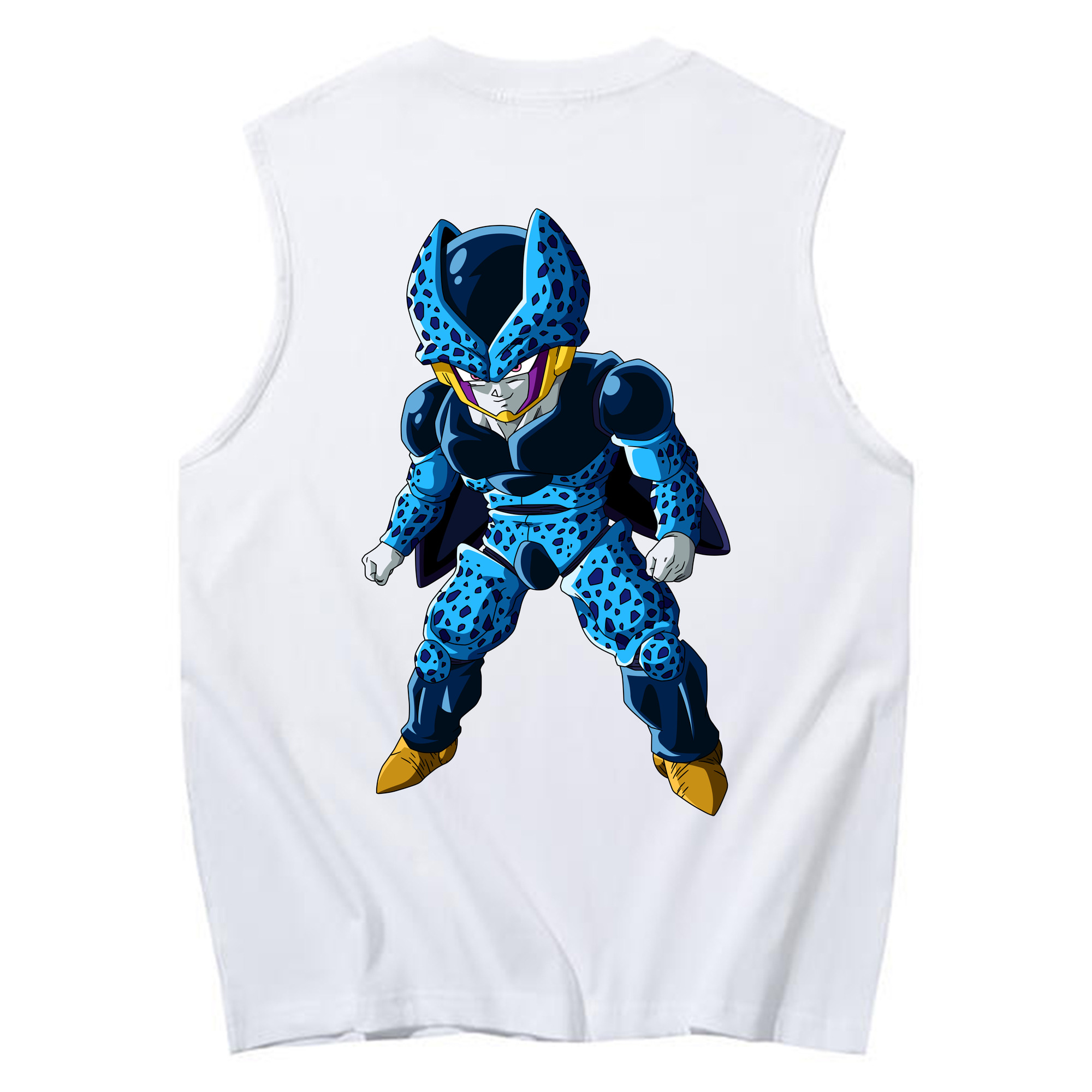 （画像用） ドラゴンボール セル DRAGON BALL Cell コットン100％タンクトップ（背面プリント）