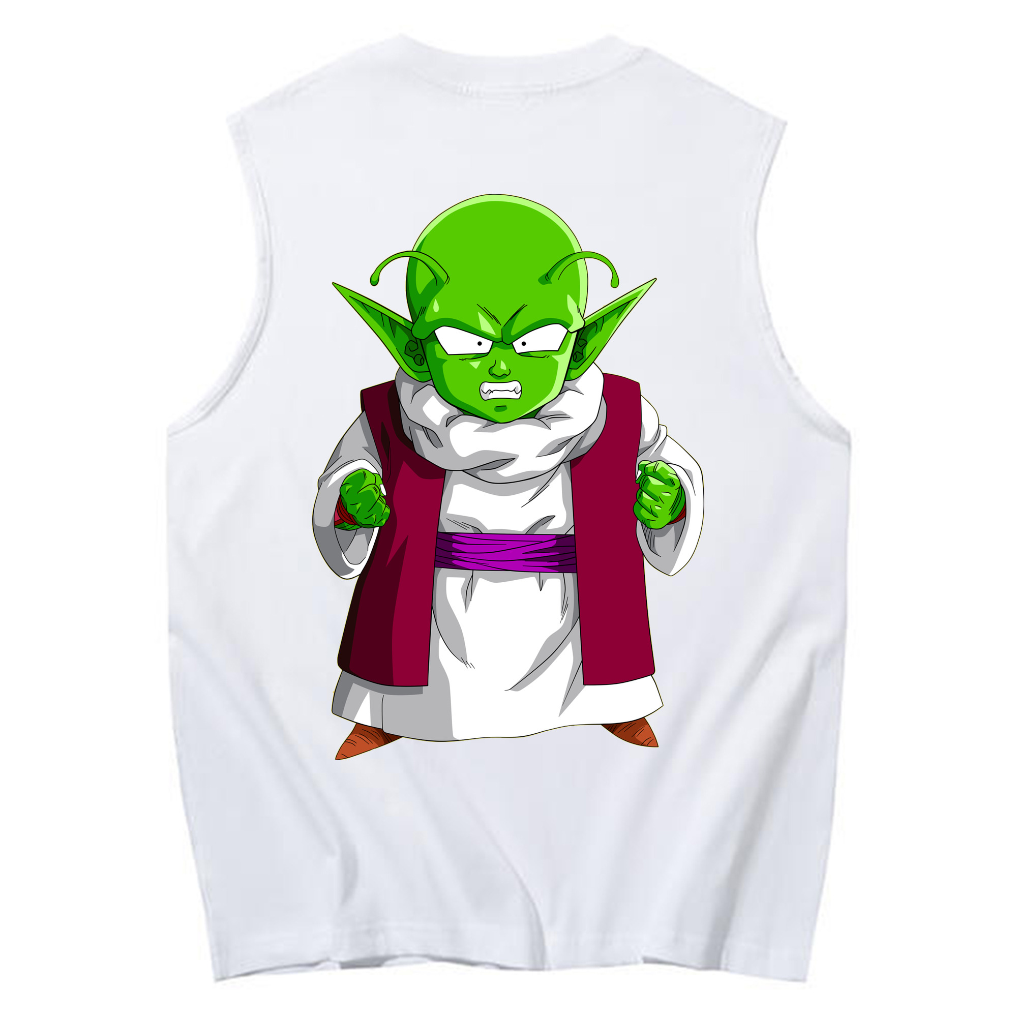（画像用） ドラゴンボール ピッコロ DRAGON BALL Piccolo コットン100％タンクトップ（背面プリント）