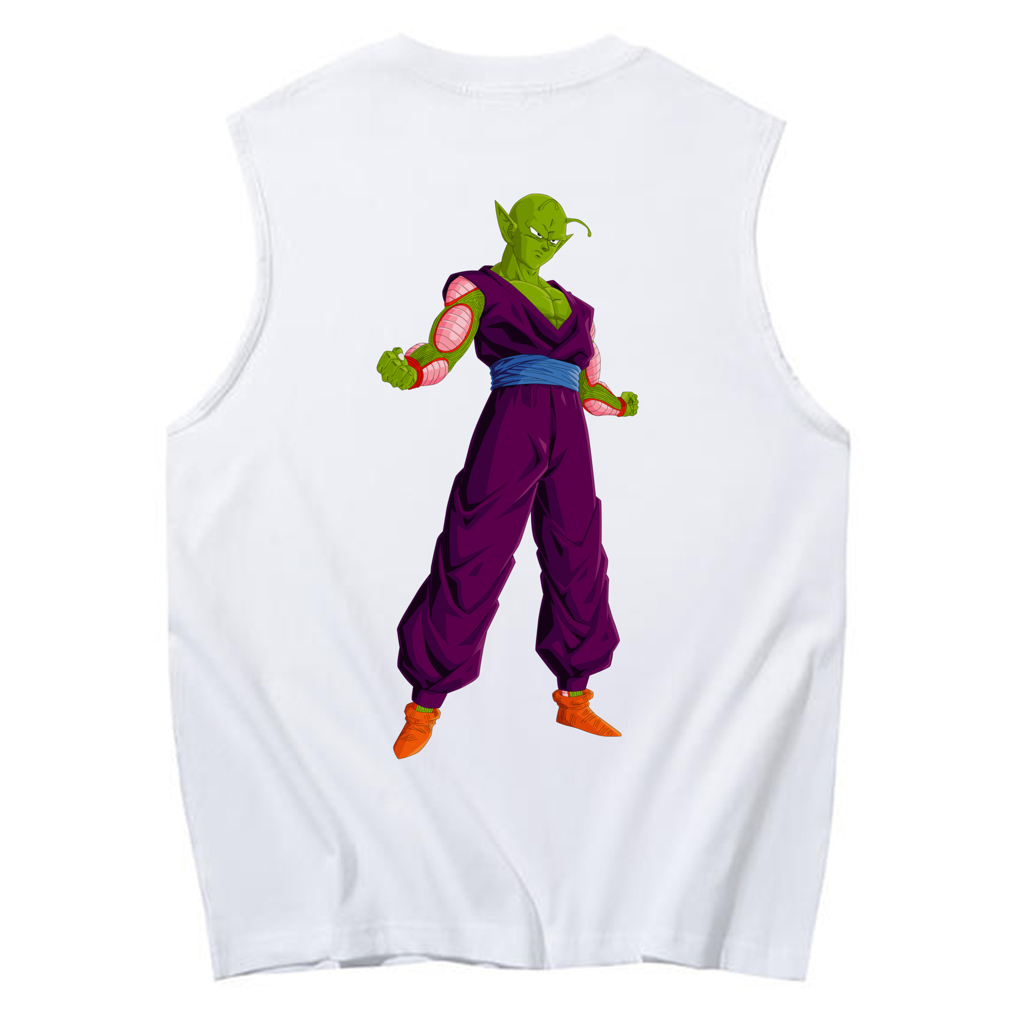 （画像用） ドラゴンボール ピッコロ DRAGON BALL Piccolo コットン100％タンクトップ（背面プリント）