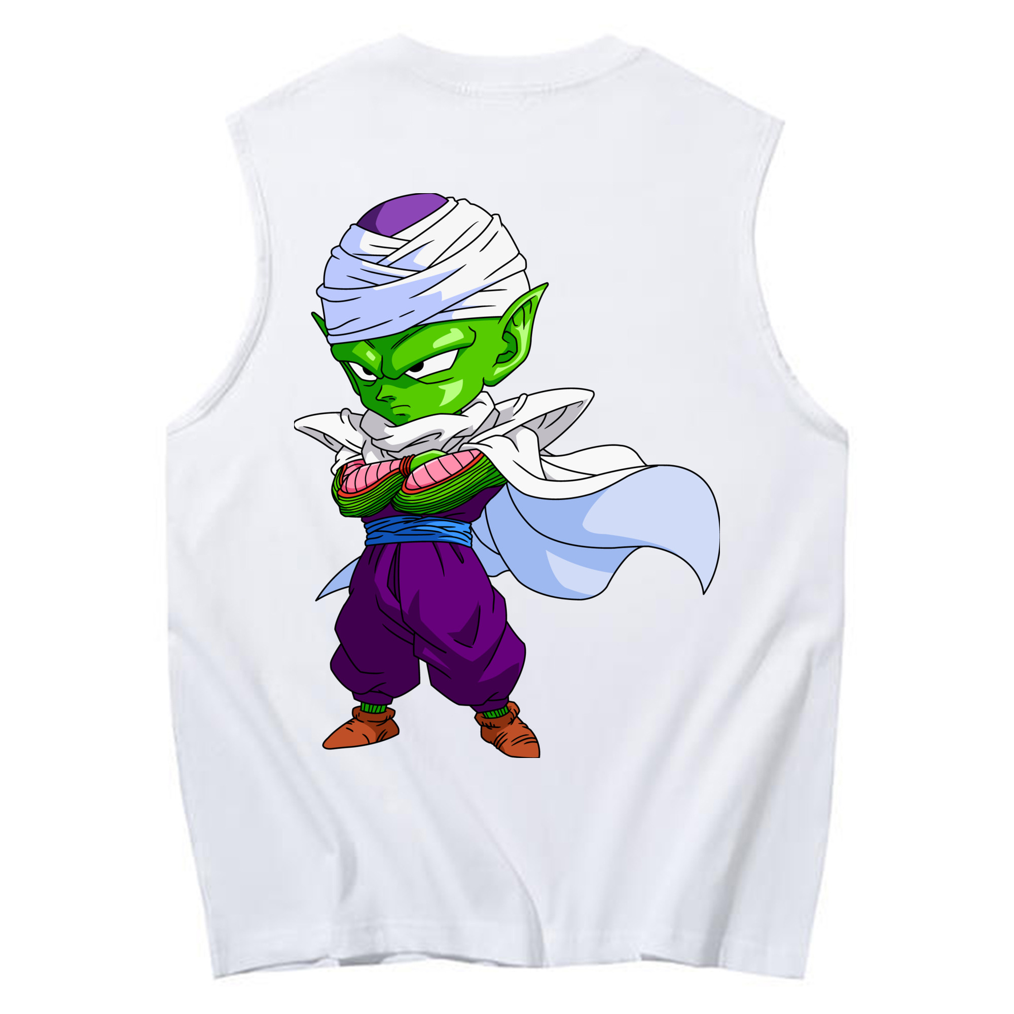 （画像用） ドラゴンボール ピッコロ DRAGON BALL Piccolo コットン100％タンクトップ（背面プリント）