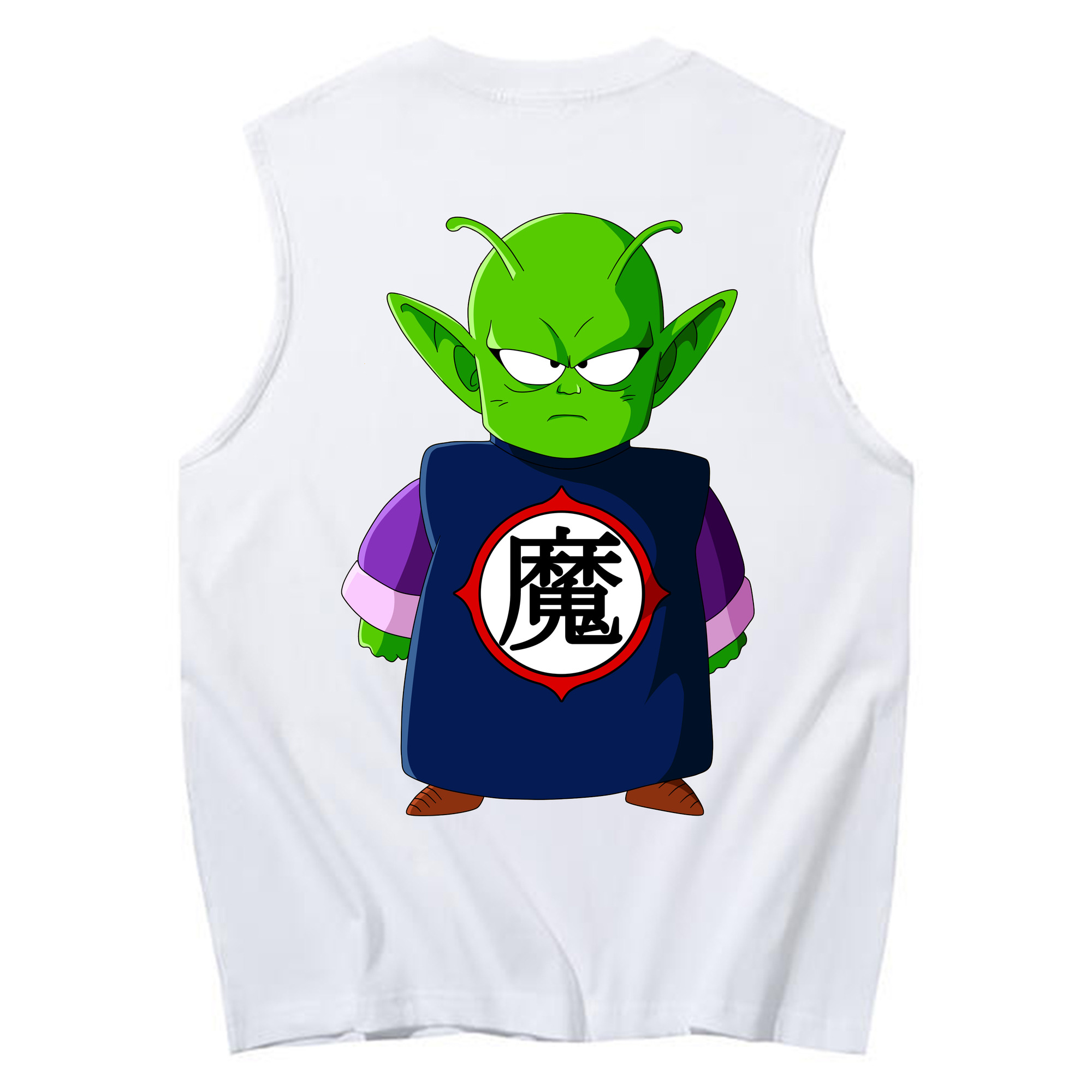 （画像用） ドラゴンボール ピッコロ DRAGON BALL Piccolo コットン100％タンクトップ（背面プリント）