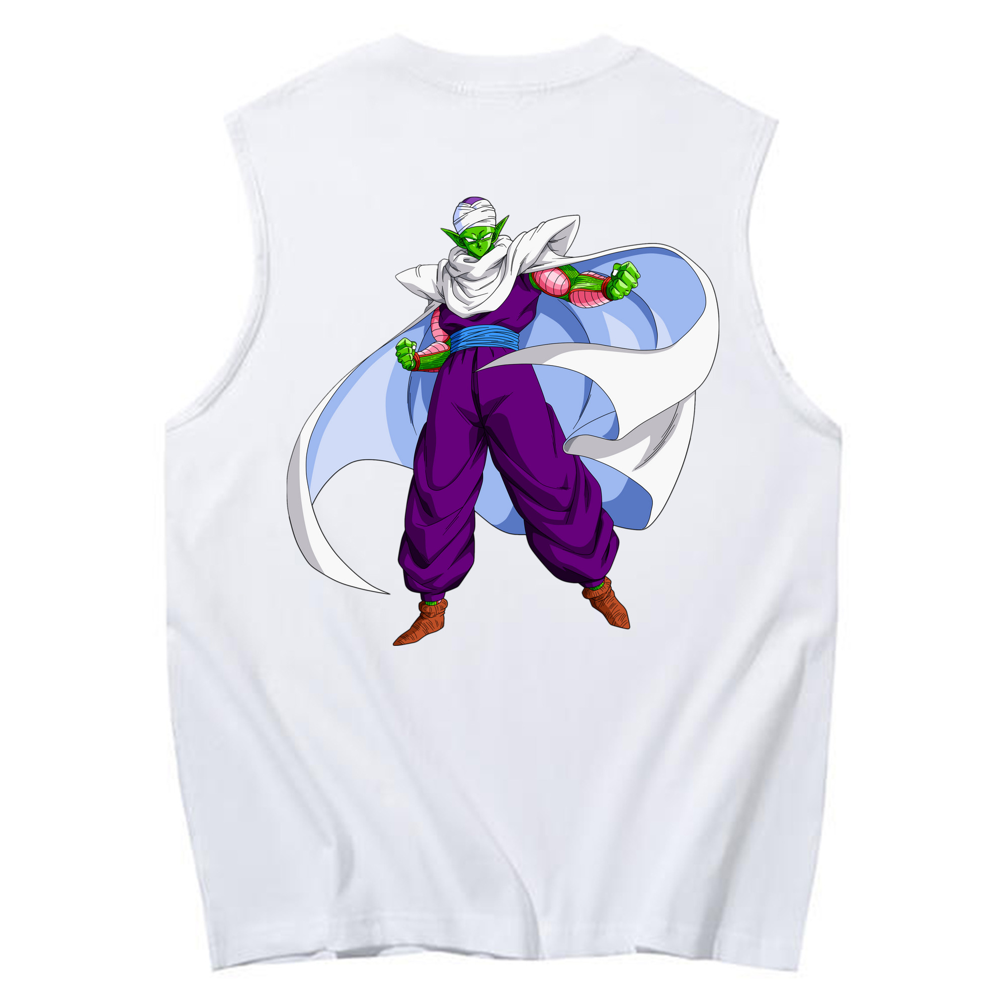 （画像用） ドラゴンボール ピッコロ DRAGON BALL Piccolo コットン100％タンクトップ（背面プリント）