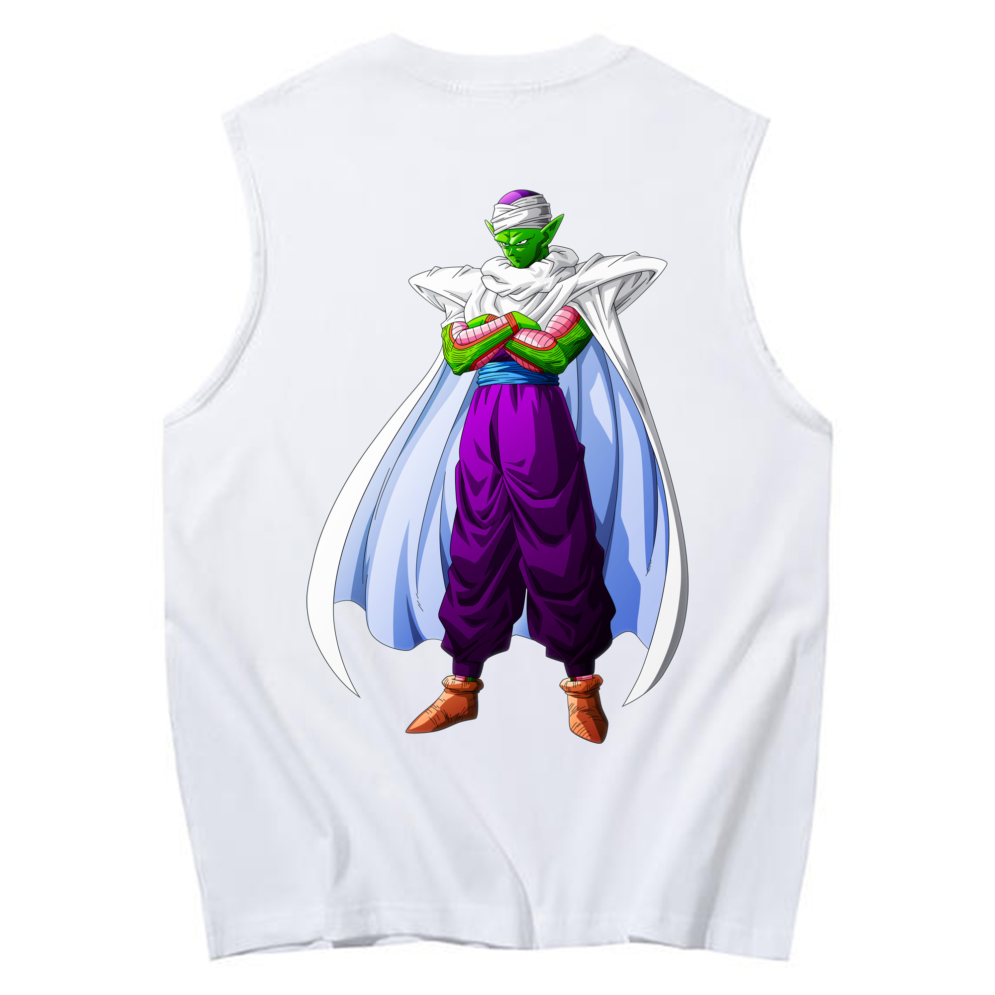 （画像用） ドラゴンボール ピッコロ DRAGON BALL Piccolo コットン100％タンクトップ（背面プリント）