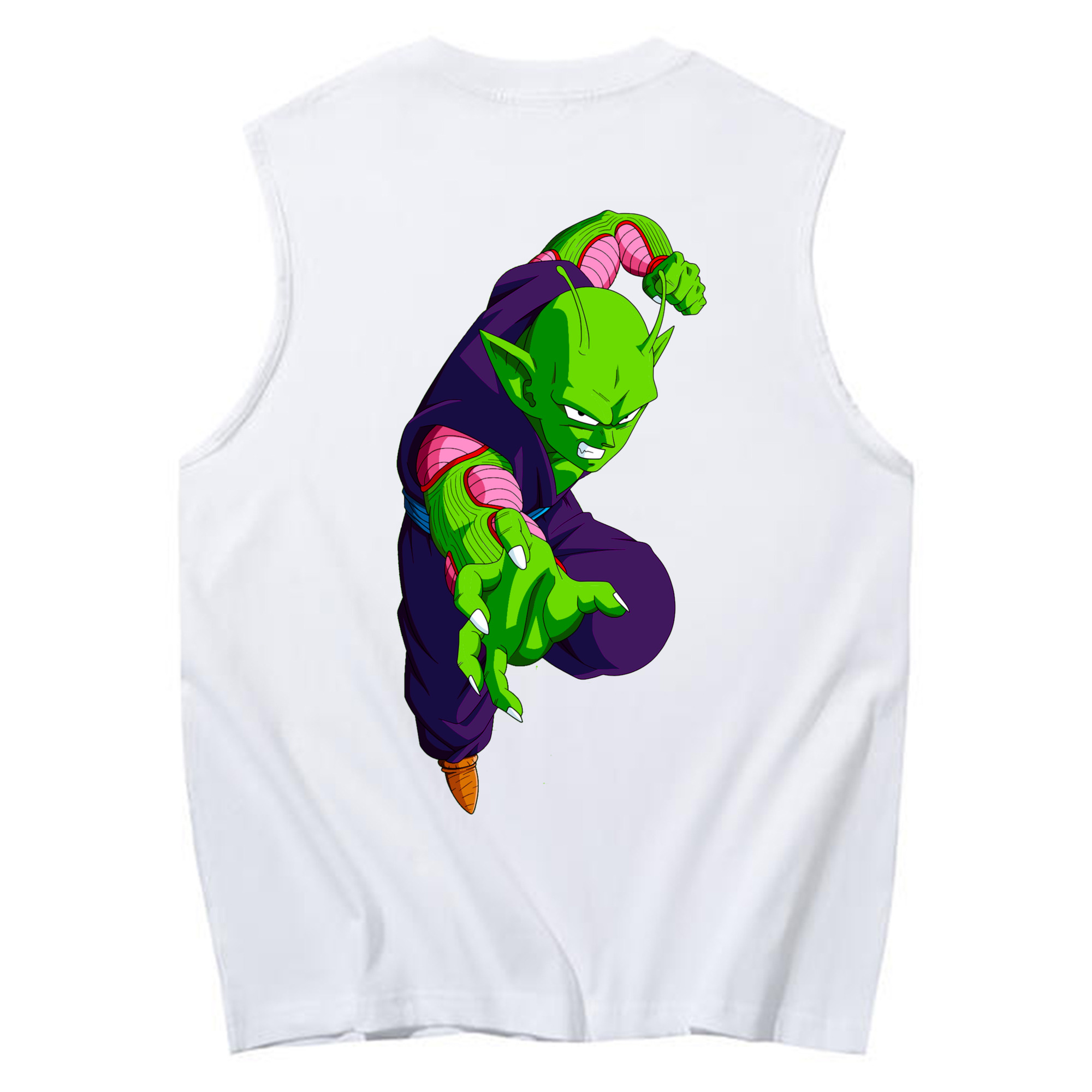 （画像用） ドラゴンボール ピッコロ DRAGON BALL Piccolo コットン100％タンクトップ（背面プリント）