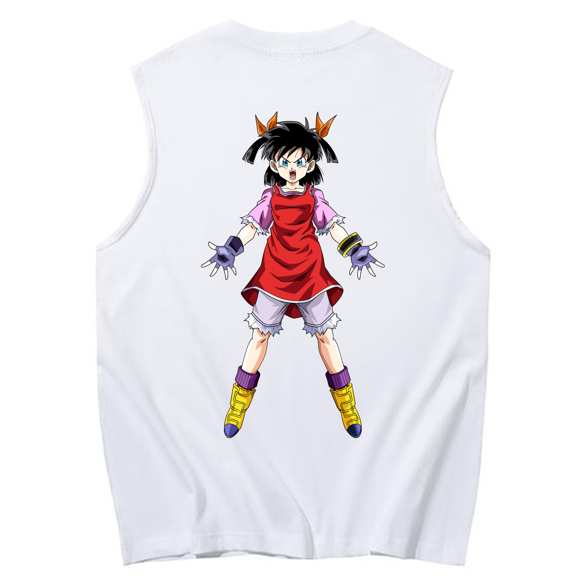 （画像用） ドラゴンボール パン DRAGON BALL Pan コットン100％タンクトップ（背面プリント）