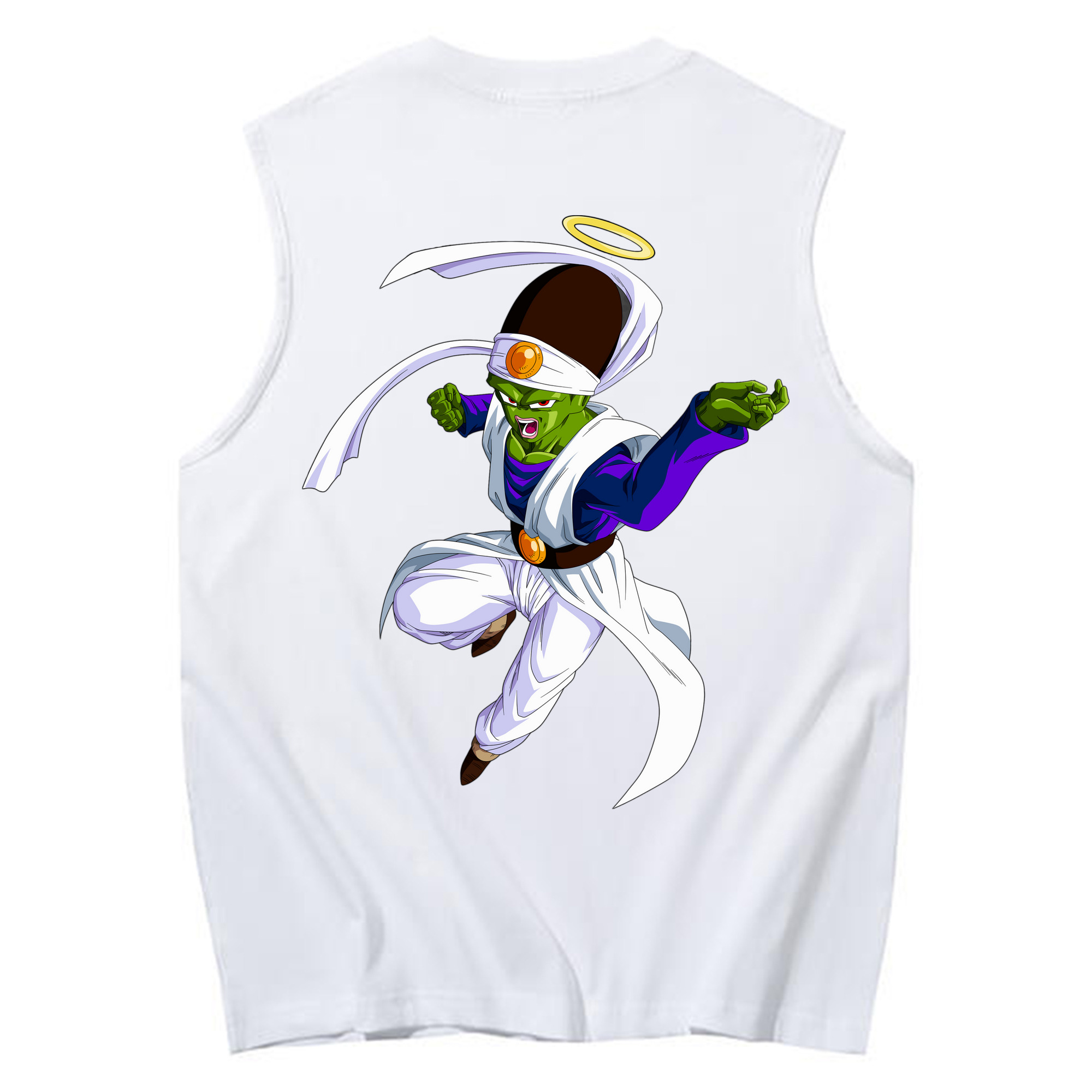 （画像用） ドラゴンボール パイクーハン DRAGON BALL Pikkon コットン100％タンクトップ（背面プリント）