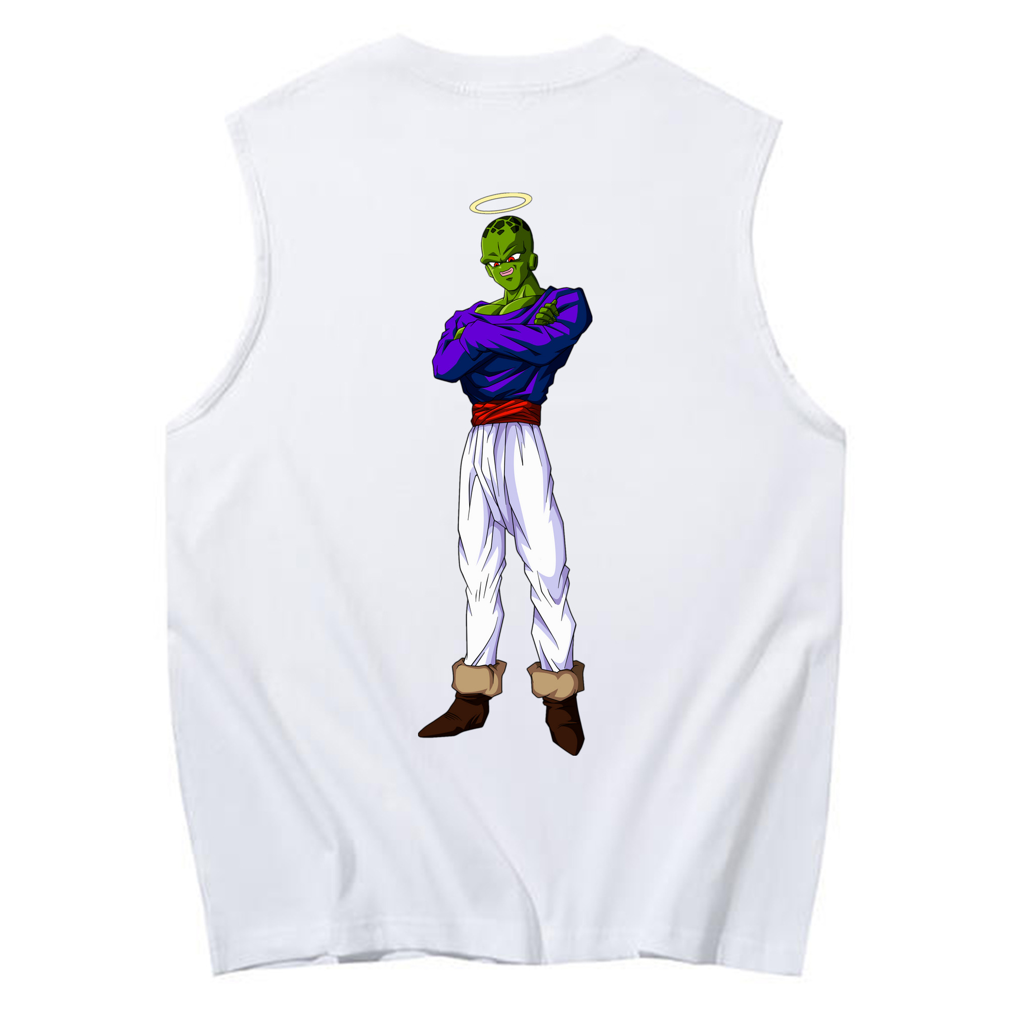 （画像用） ドラゴンボール パイクーハン DRAGON BALL Pikkon コットン100％タンクトップ（背面プリント）