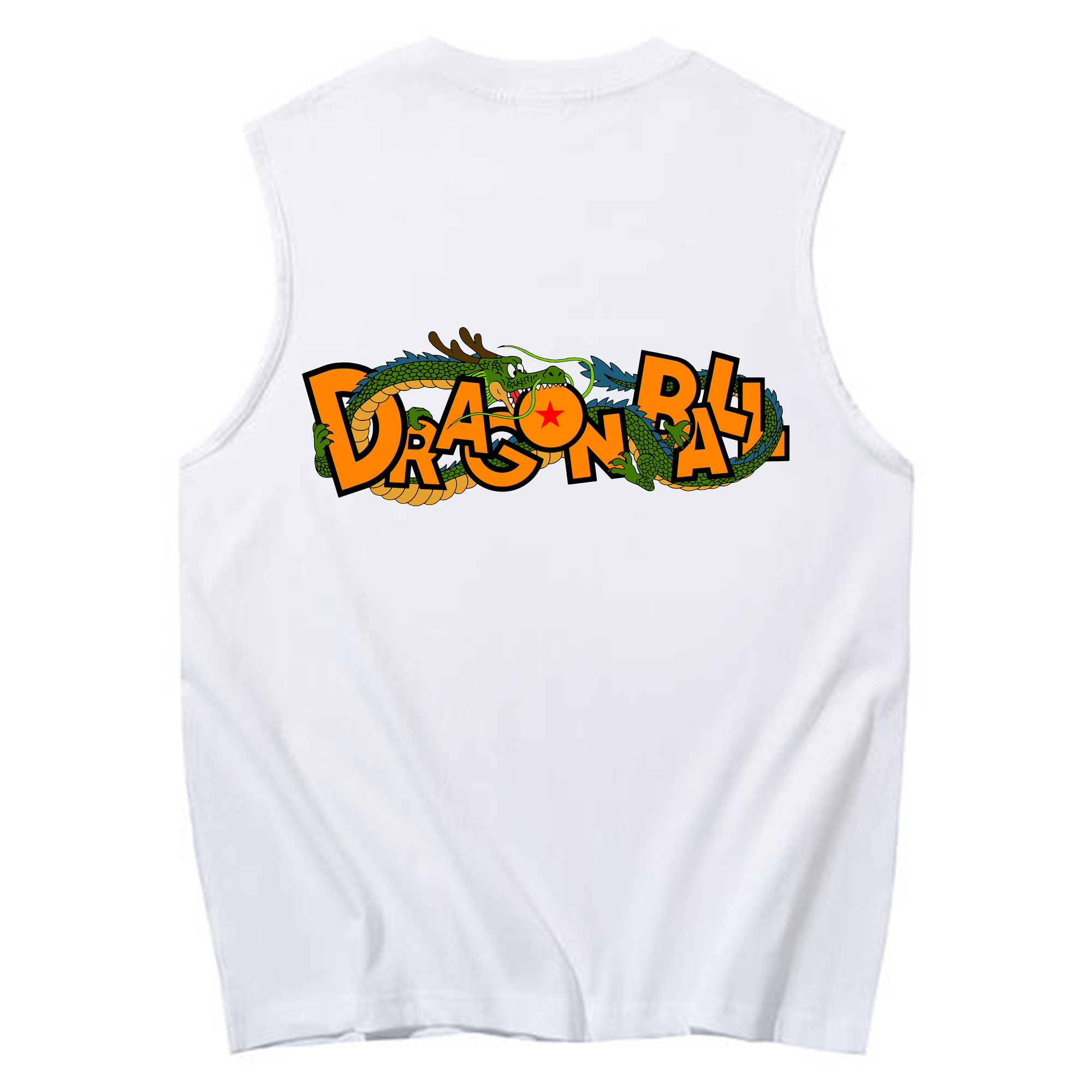 （画像用） ドラゴンボール DRAGON BALL コットン100％タンクトップ（背面プリント）