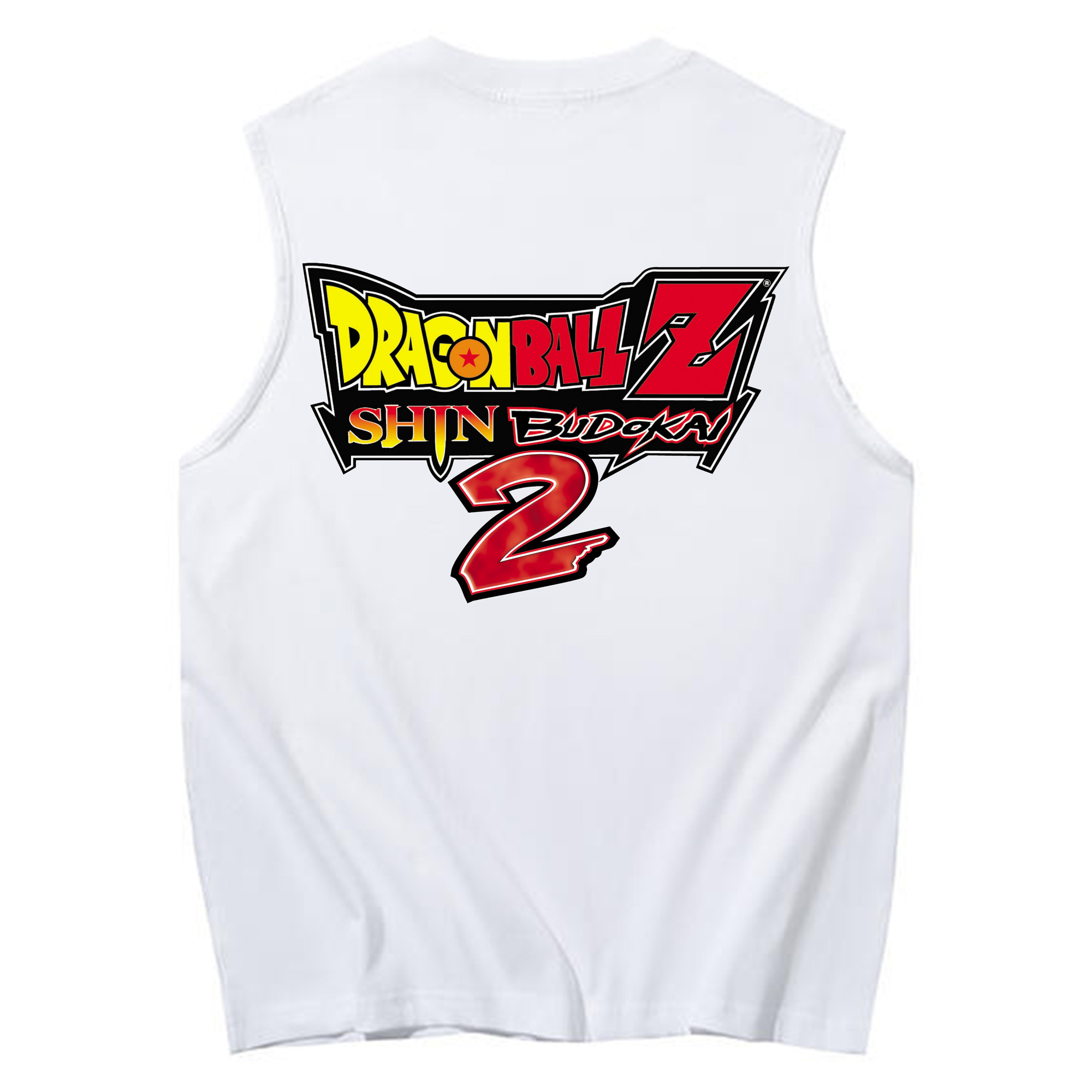 （画像用） ドラゴンボール DRAGON BALL コットン100％タンクトップ（背面プリント）