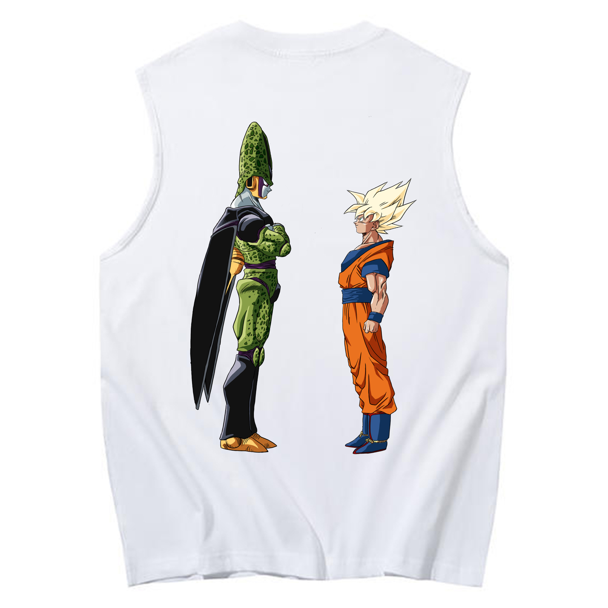 （画像用） ドラゴンボール DRAGON BALL コットン100％タンクトップ（背面プリント）
