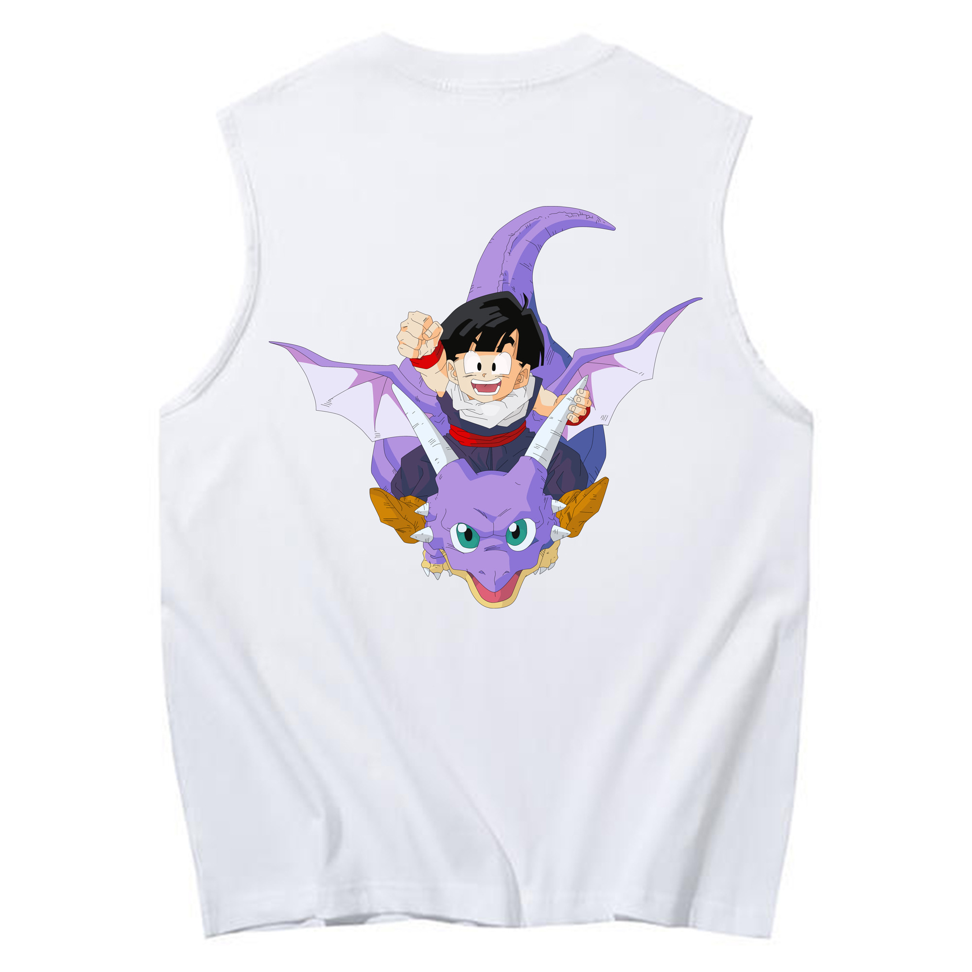 （画像用） ドラゴンボール DRAGON BALL コットン100％タンクトップ（背面プリント）