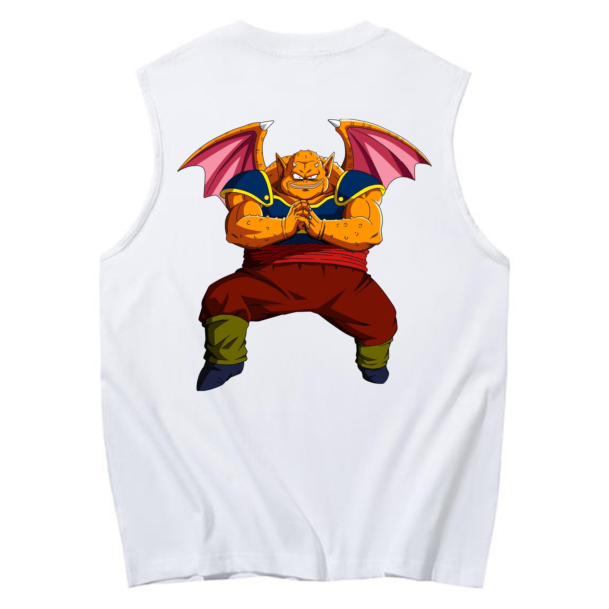 （画像用） ドラゴンボール DRAGON BALL コットン100％タンクトップ（背面プリント）