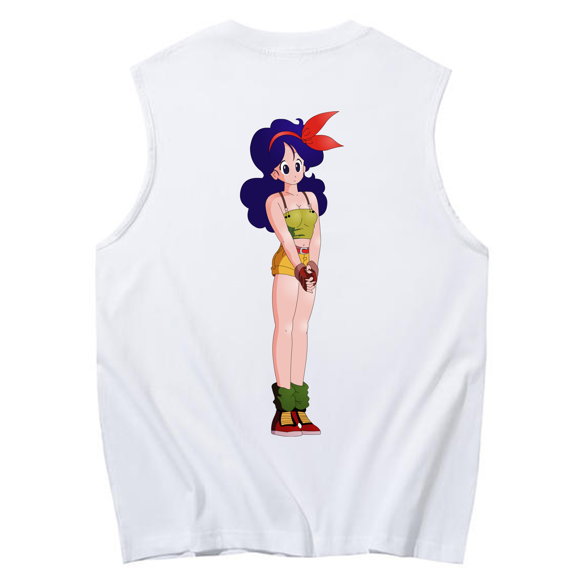 （画像用） ドラゴンボール DRAGON BALL コットン100％タンクトップ（背面プリント）
