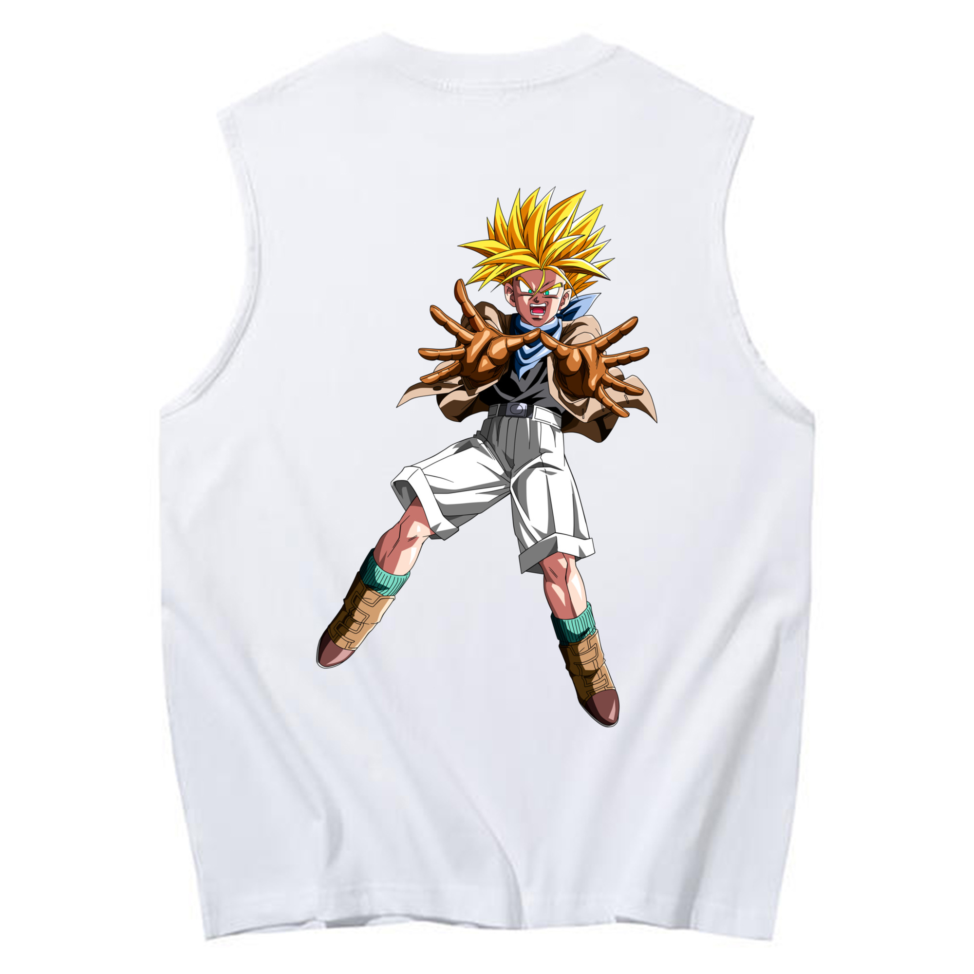 （画像用） ドラゴンボール DRAGON BALL コットン100％タンクトップ（背面プリント）