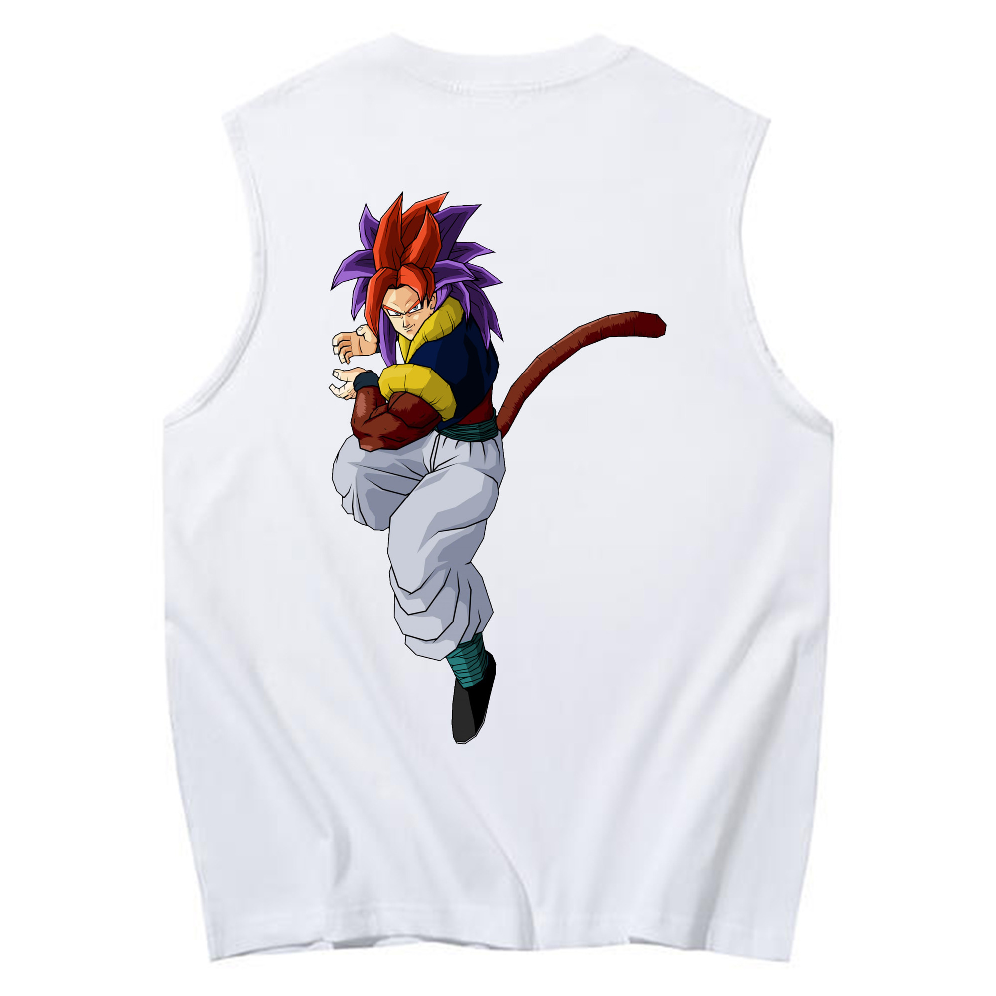 （画像用） ドラゴンボール DRAGON BALL コットン100％タンクトップ（背面プリント）