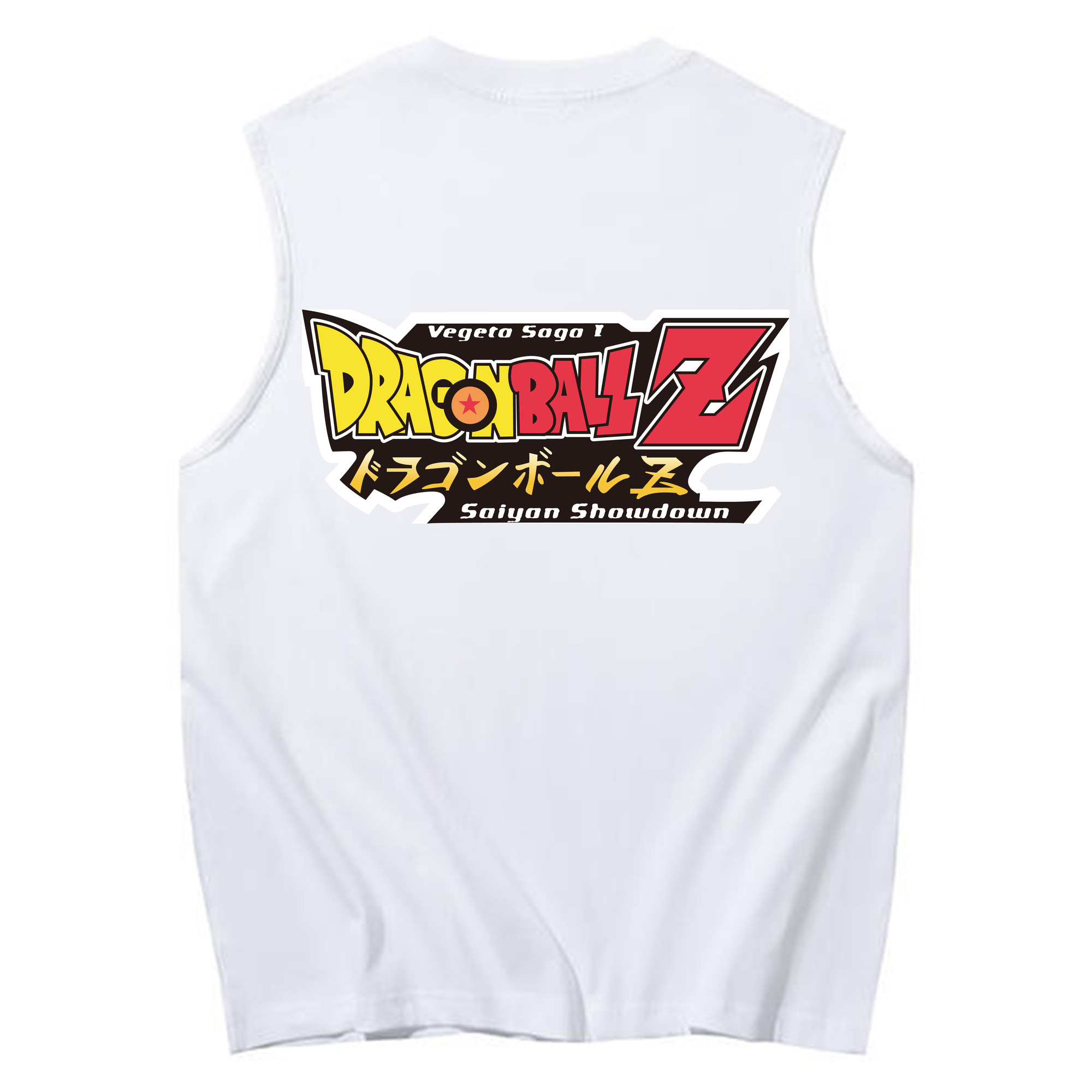 （画像用） ドラゴンボール DRAGON BALL コットン100％タンクトップ（背面プリント）
