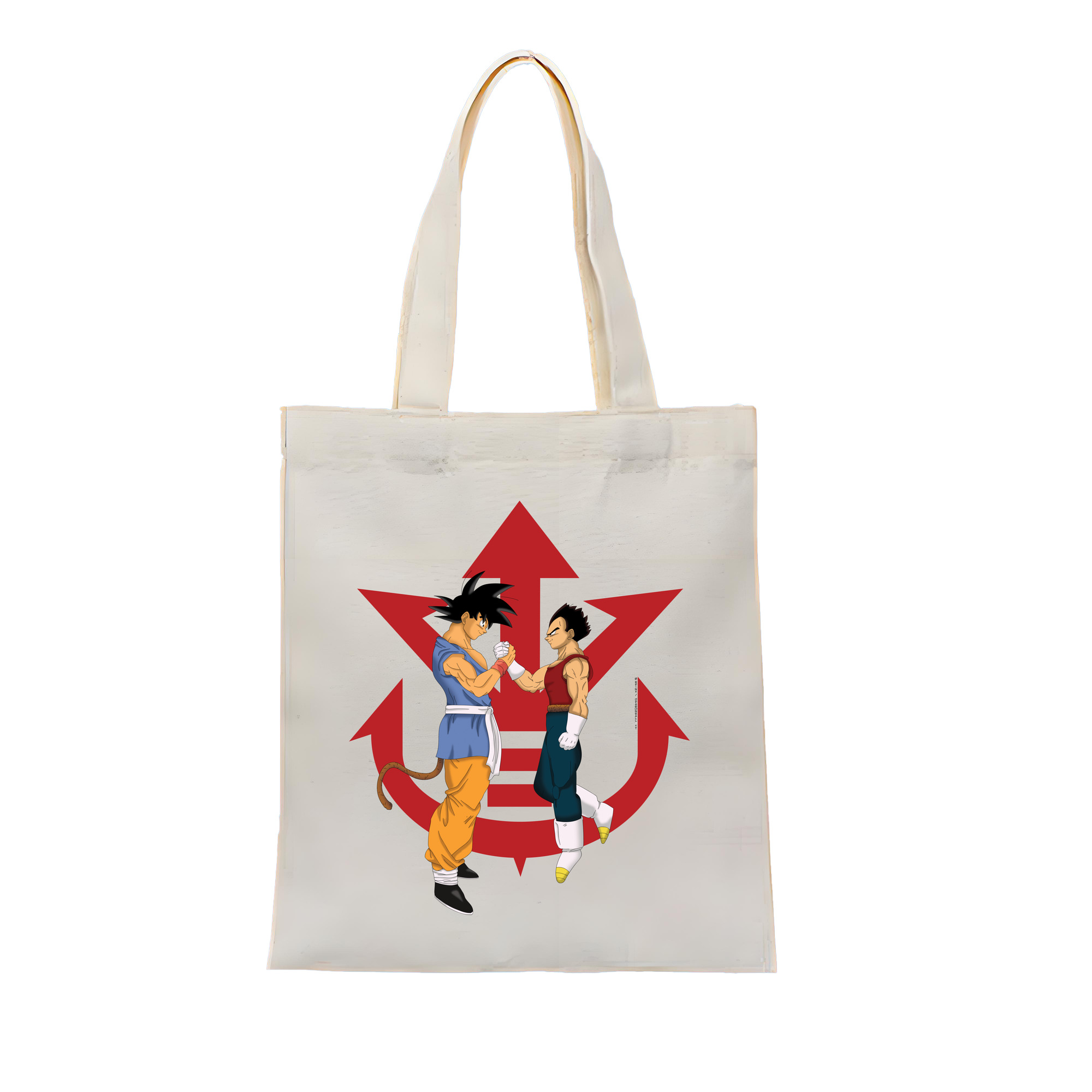 （画像用） ドラゴンボール 孫悟空（そん ごくう）Son Goku カカロット DRAGON BALL Kakarotto 縦型キャンバス生地手提げバッグ　トートバッグ