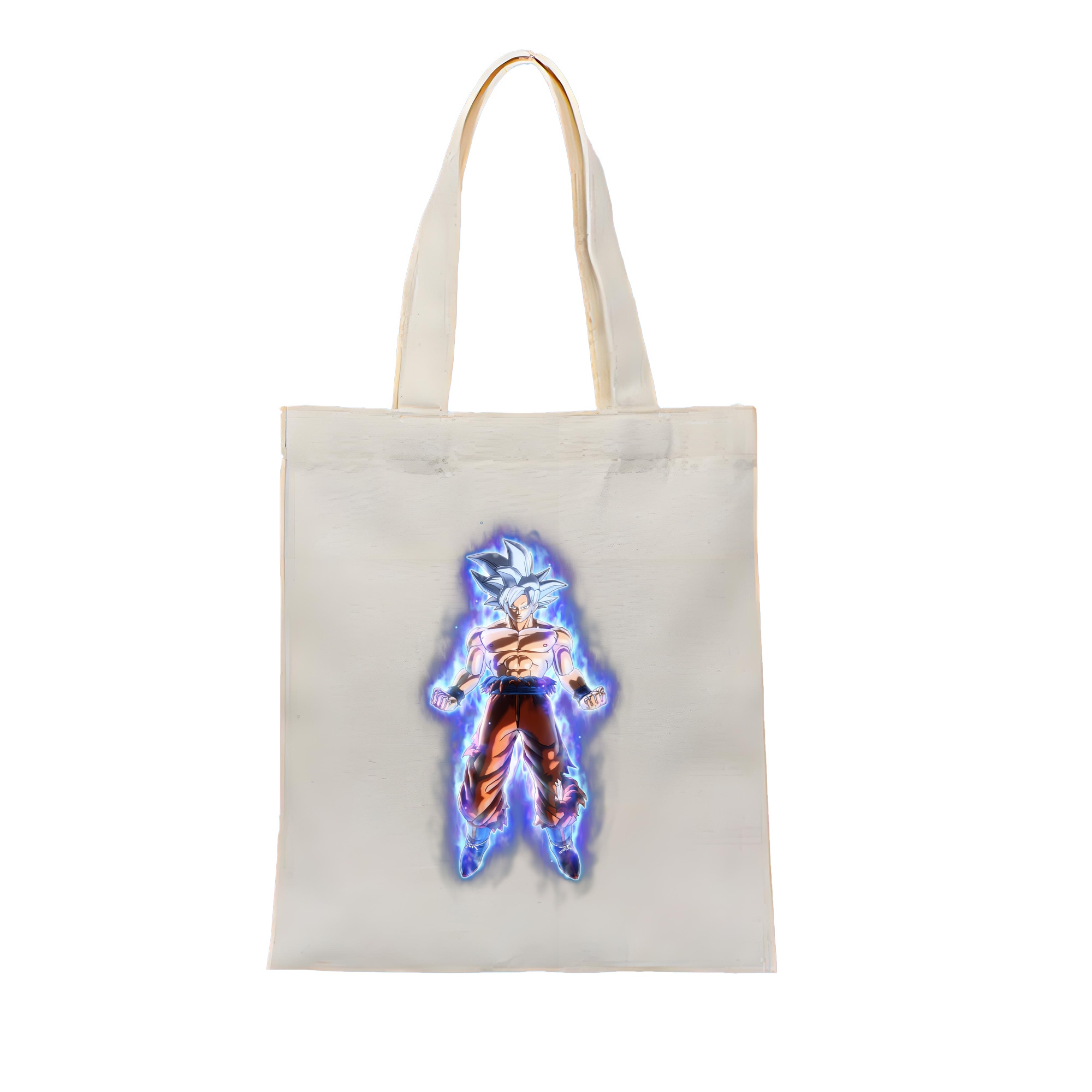 （画像用） ドラゴンボール 孫悟空（そん ごくう）Son Goku カカロット DRAGON BALL Kakarotto 縦型キャンバス生地手提げバッグ　トートバッグ