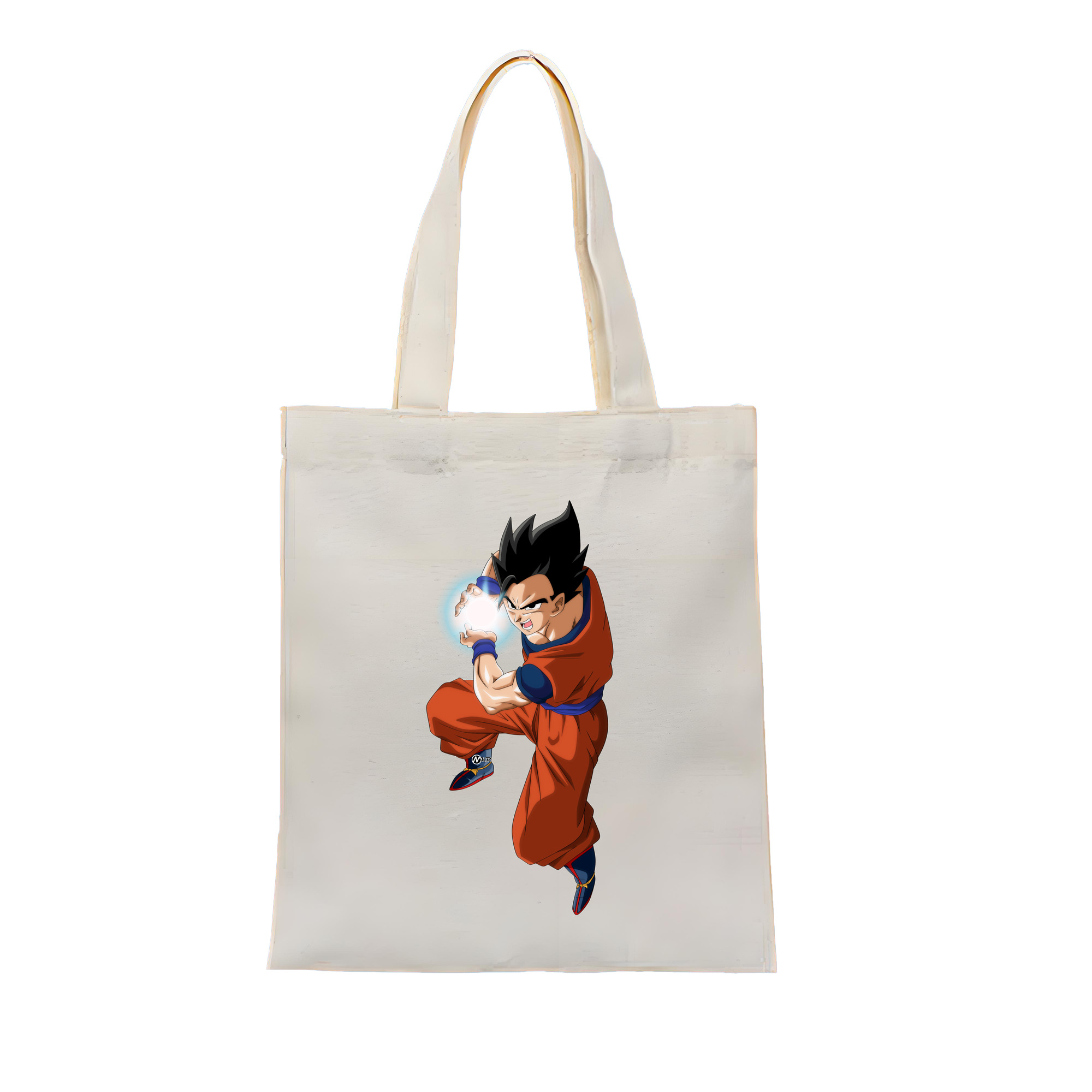 （画像用） ドラゴンボール 孫 悟飯（そんごはん）DRAGON BALL Son Gohan 縦型キャンバス生地手提げバッグ　トートバッグ