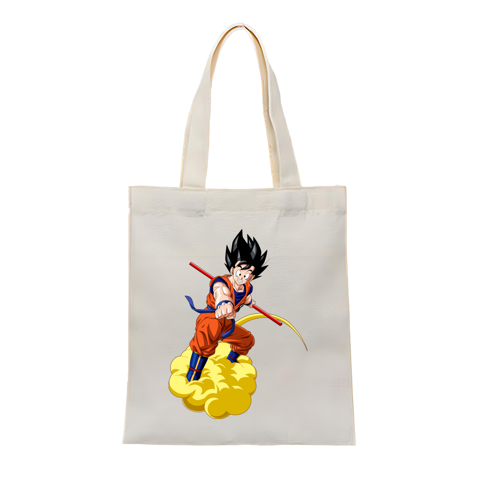 （画像用） ドラゴンボール 孫 悟飯（そんごはん）DRAGON BALL Son Gohan 縦型キャンバス生地手提げバッグ　トートバッグ