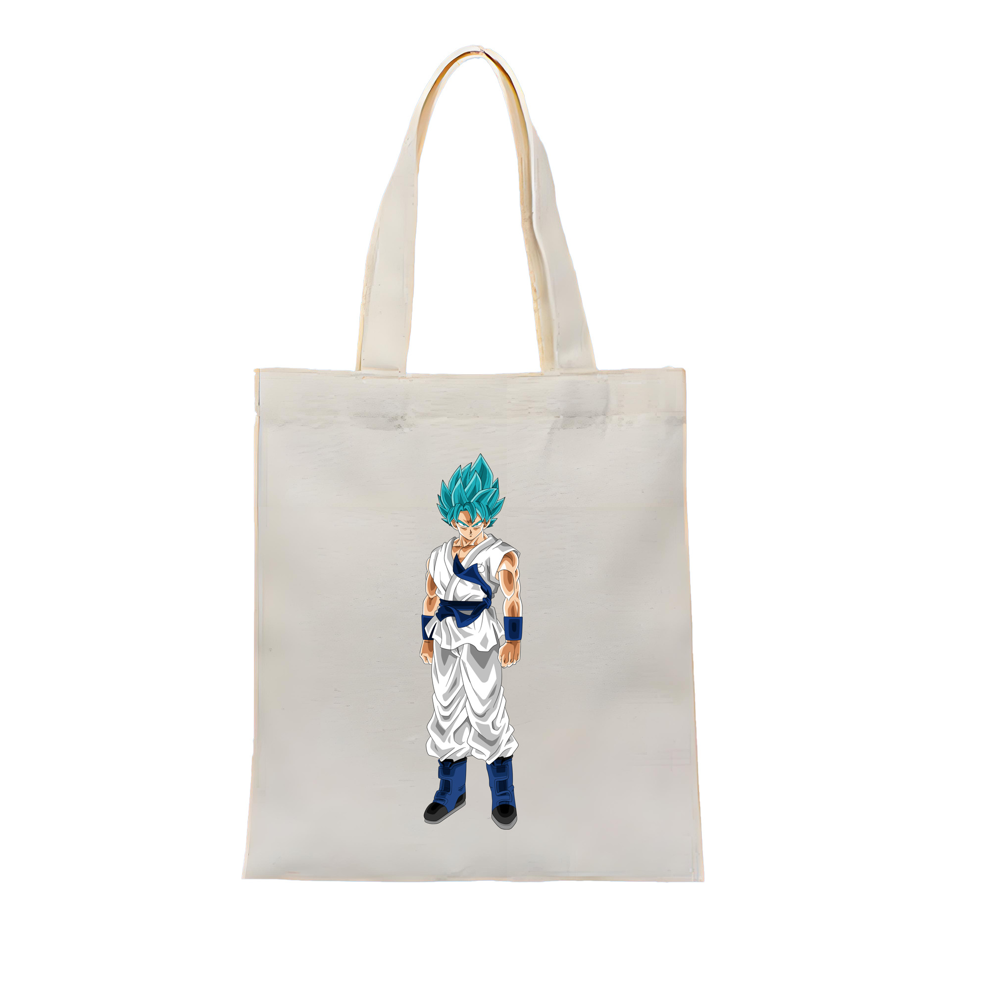 （画像用） ドラゴンボール 孫 悟飯（そんごはん）DRAGON BALL Son Gohan 縦型キャンバス生地手提げバッグ　トートバッグ