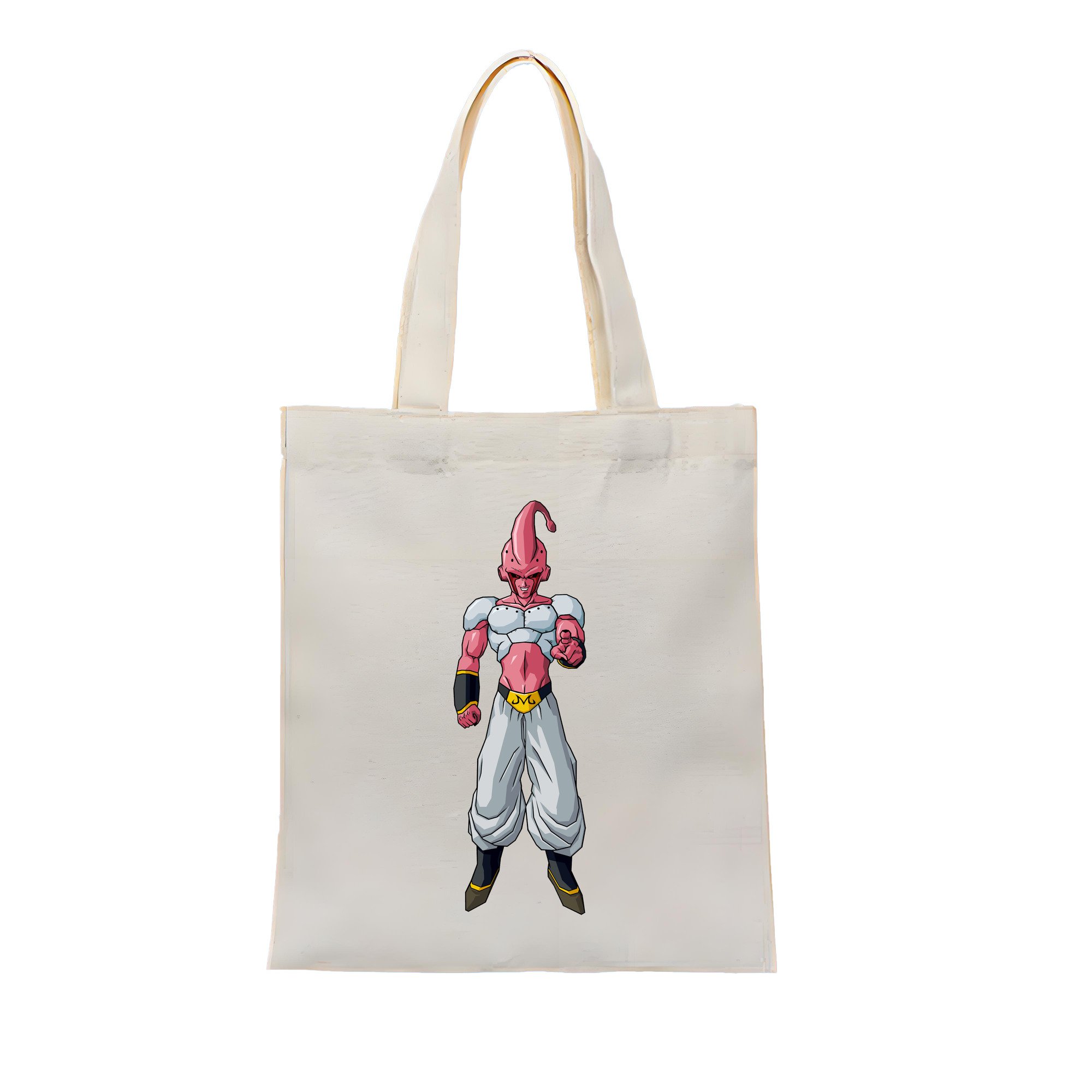 （画像用） ドラゴンボール 魔人ブウ DRAGON BALL Majin Buu 縦型キャンバス生地手提げバッグ　トートバッグ