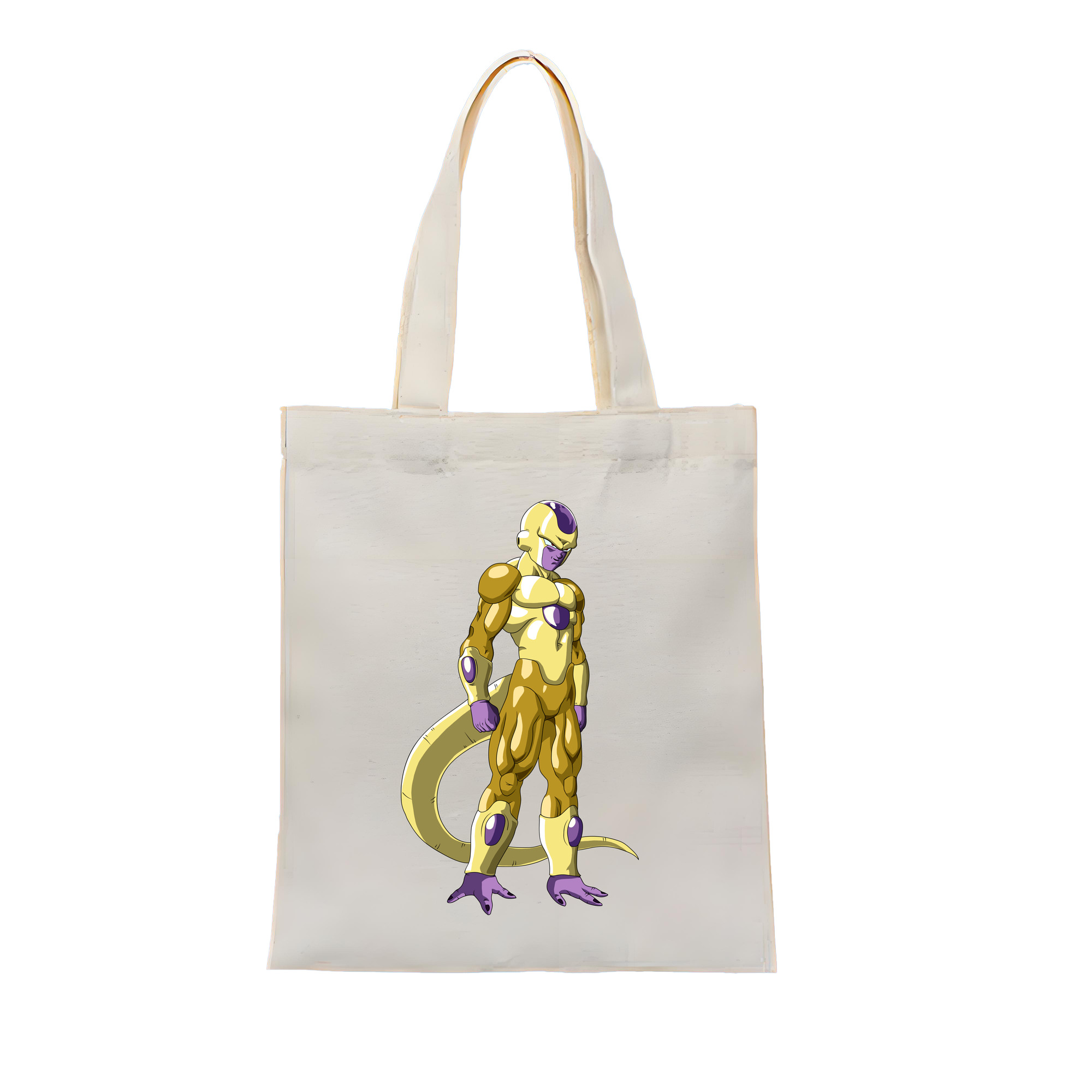 （画像用） ドラゴンボール フリーザ DRAGON BALL Frieza 縦型キャンバス生地手提げバッグ　トートバッグ