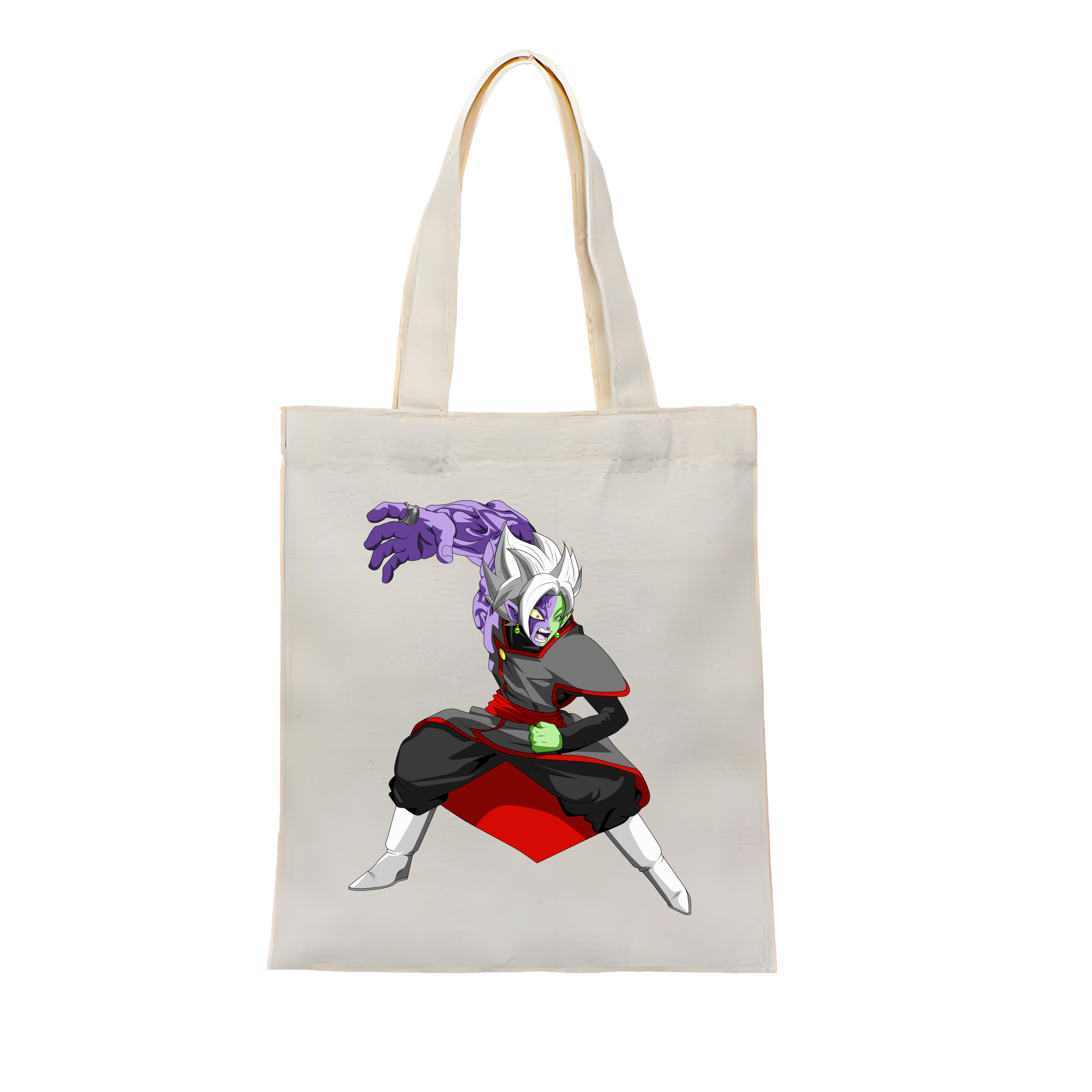 （画像用） ドラゴンボール ベジット DRAGON BALL Vegetto 縦型キャンバス生地手提げバッグ　トートバッグ