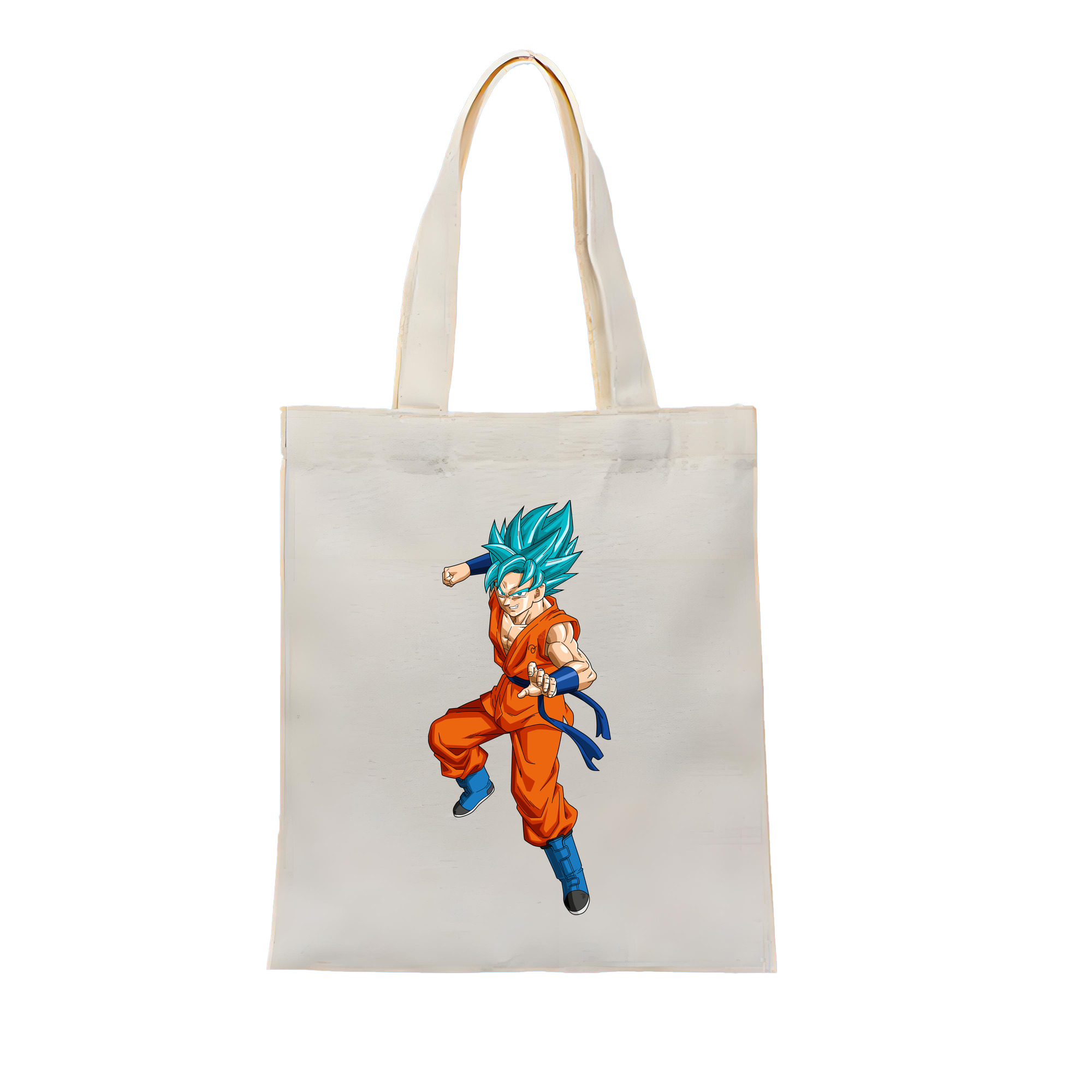 （画像用） ドラゴンボール ベジット DRAGON BALL Vegetto 縦型キャンバス生地手提げバッグ　トートバッグ