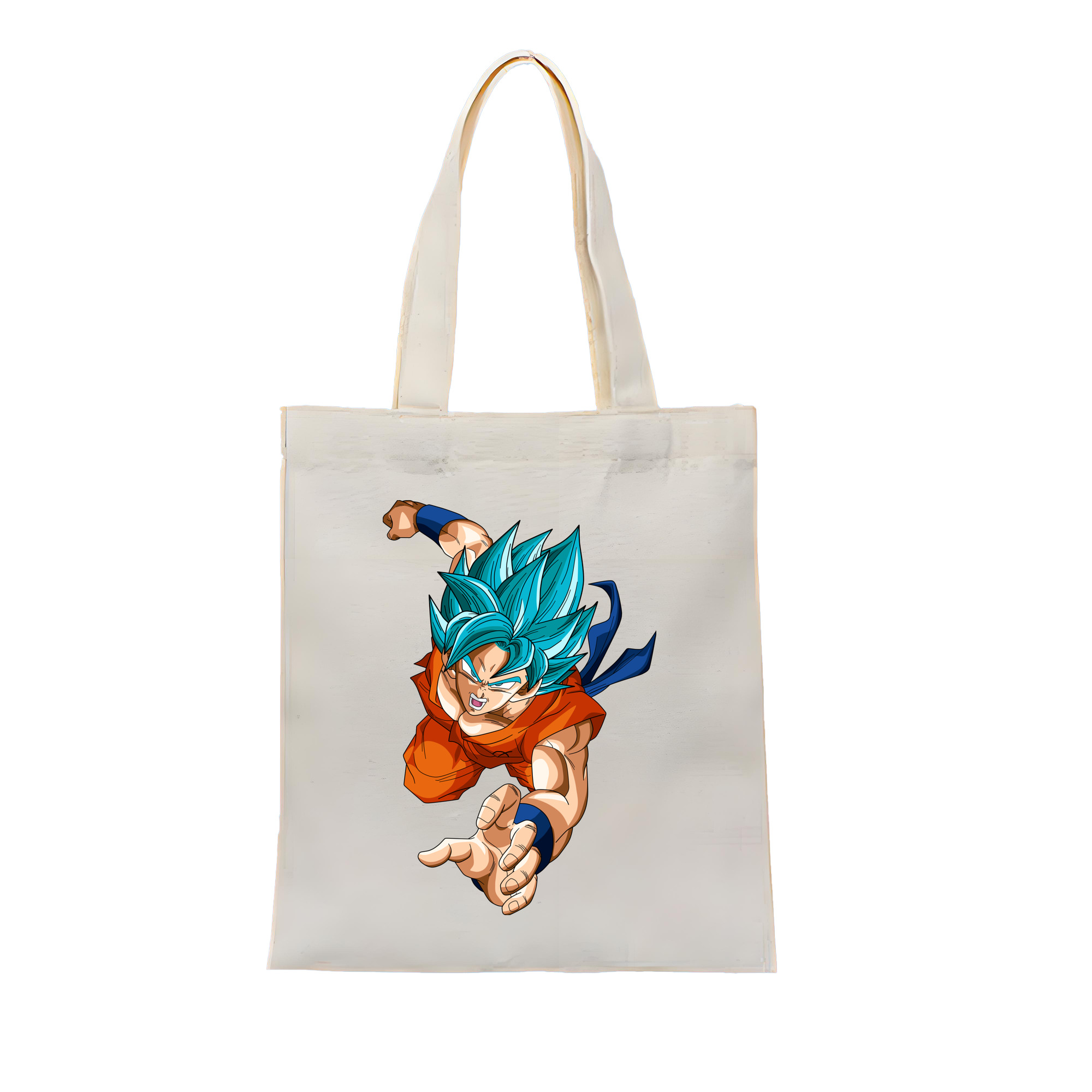 （画像用） ドラゴンボール ベジット DRAGON BALL Vegetto 縦型キャンバス生地手提げバッグ　トートバッグ